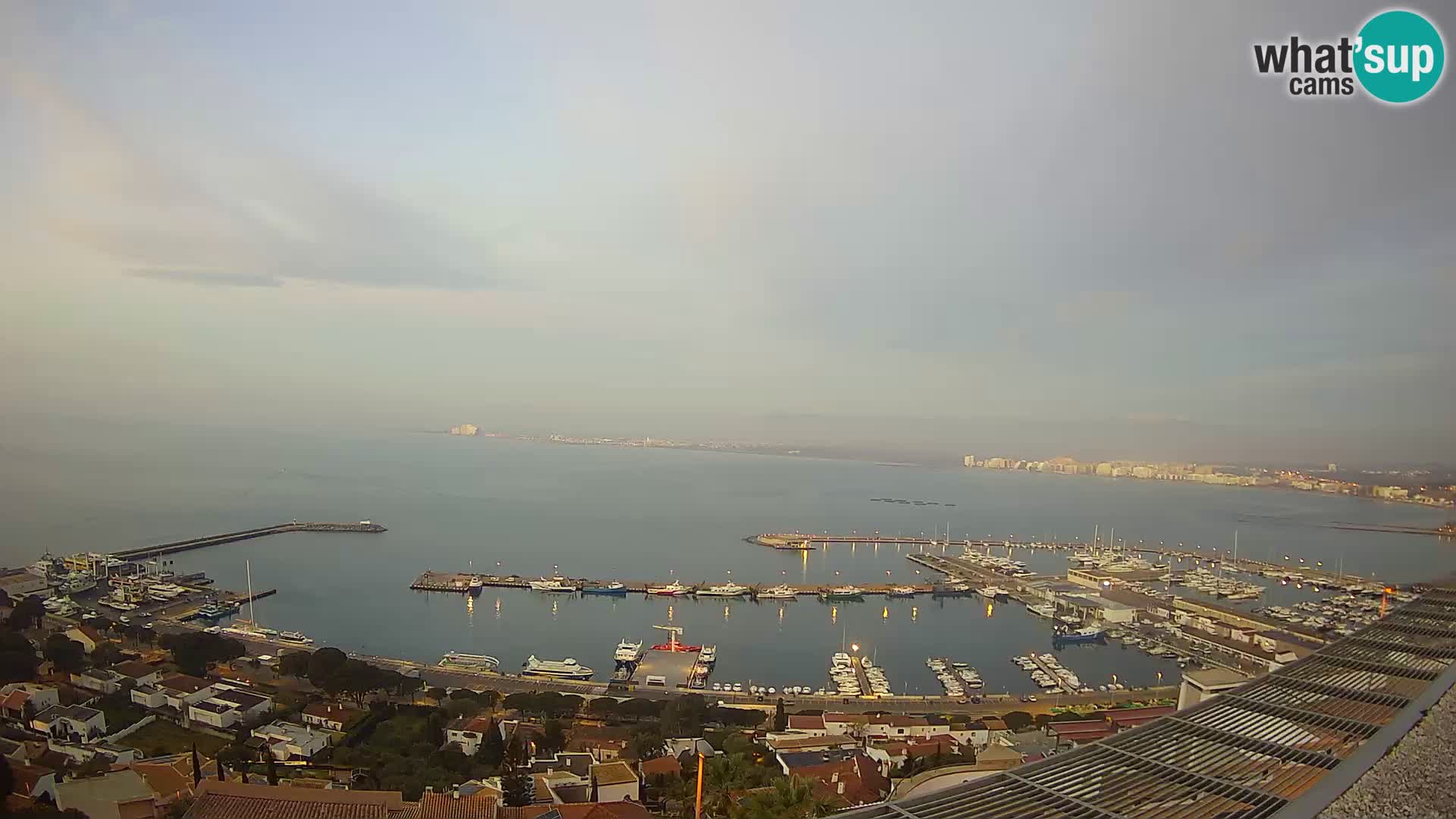 Roses –  Port de pêche  et la baie