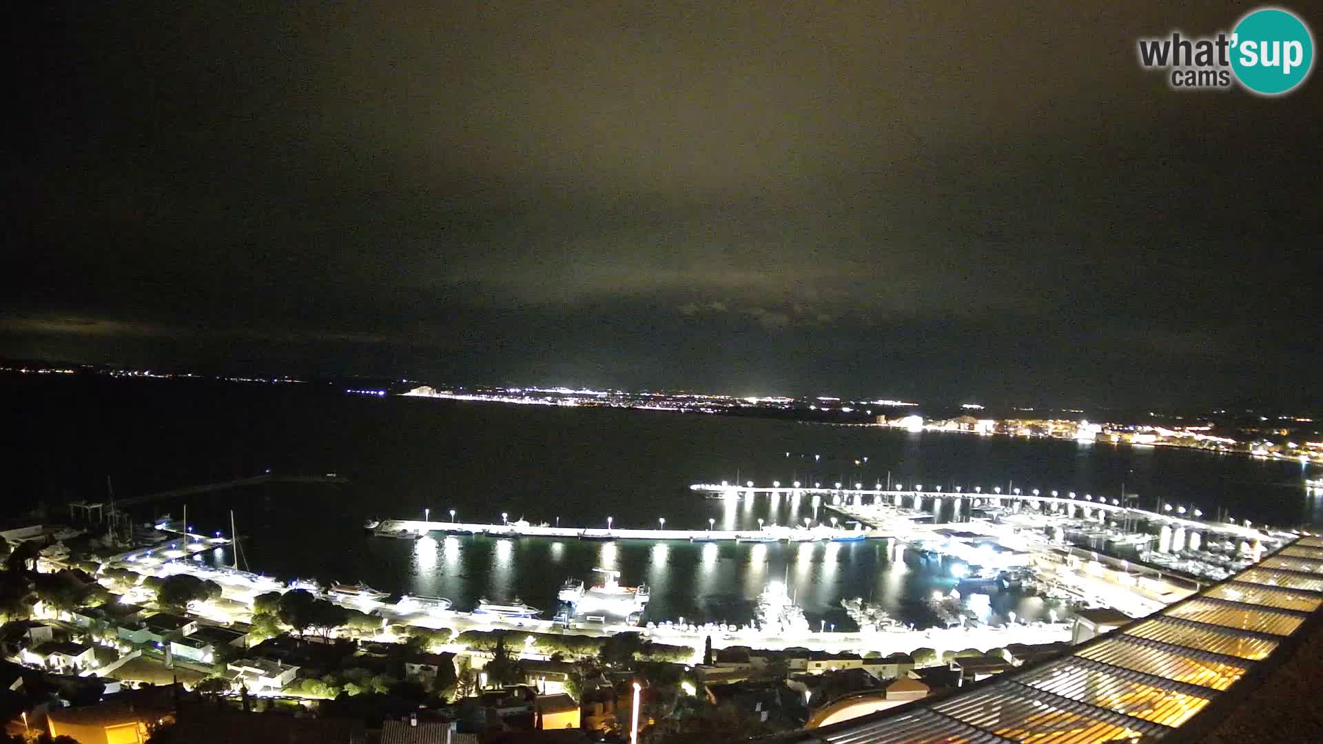 Livecam Hafen Roses –  Fischereihafen und die Bucht