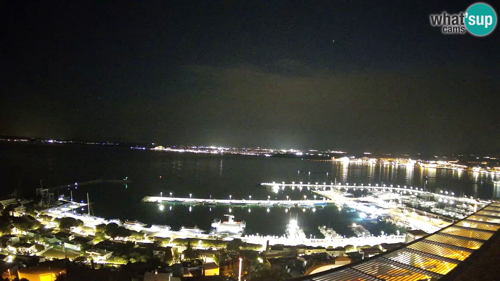 Livecam Hafen Roses –  Fischereihafen und die Bucht