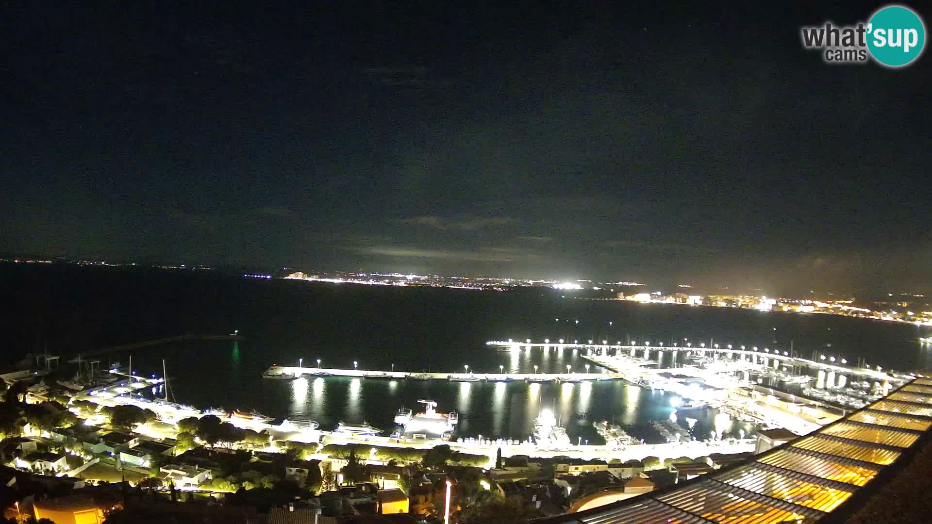 Livecam Hafen Roses –  Fischereihafen und die Bucht