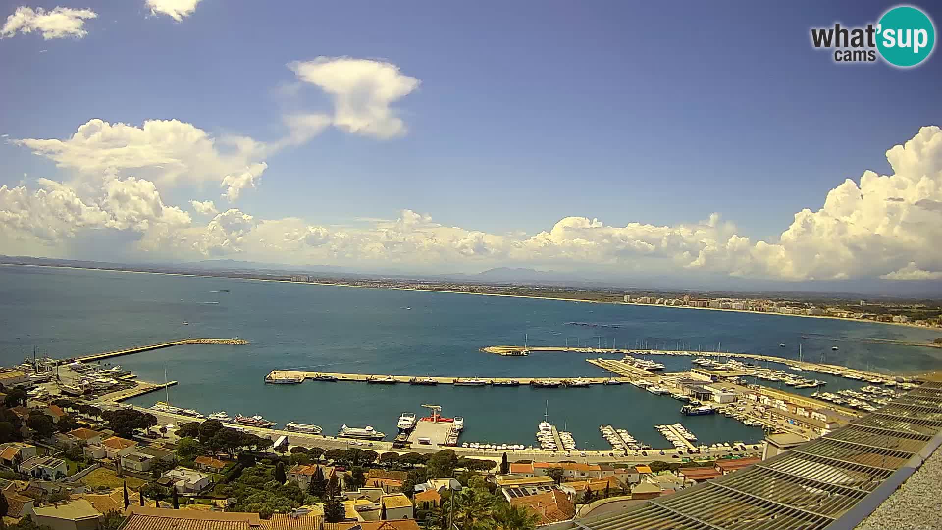 Roses –  Port de pêche  et la baie