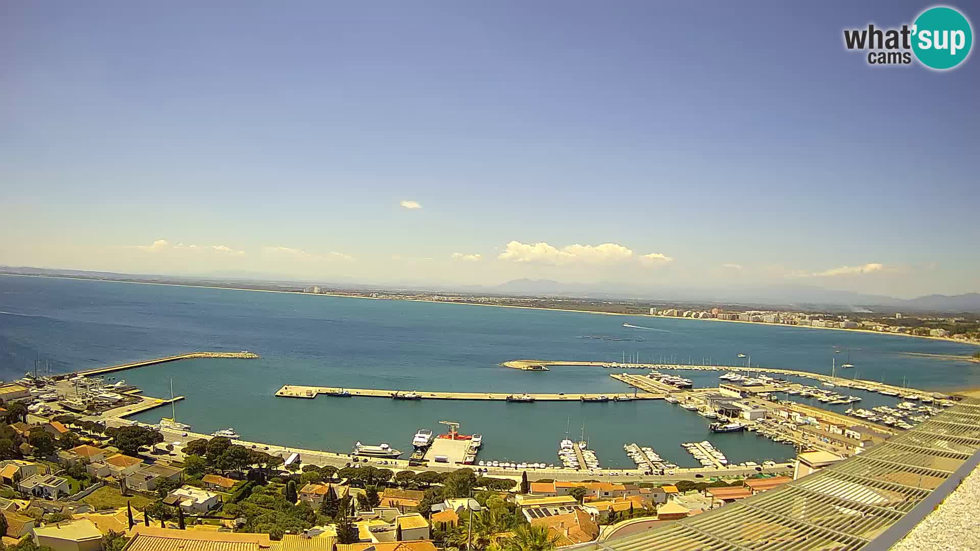 Roses –  Port de pêche  et la baie