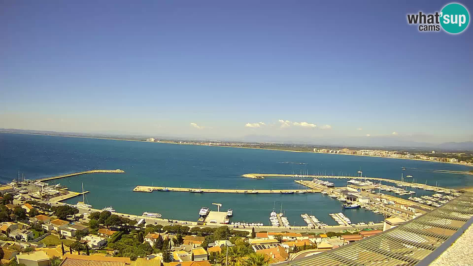 Roses –  Port de pêche  et la baie