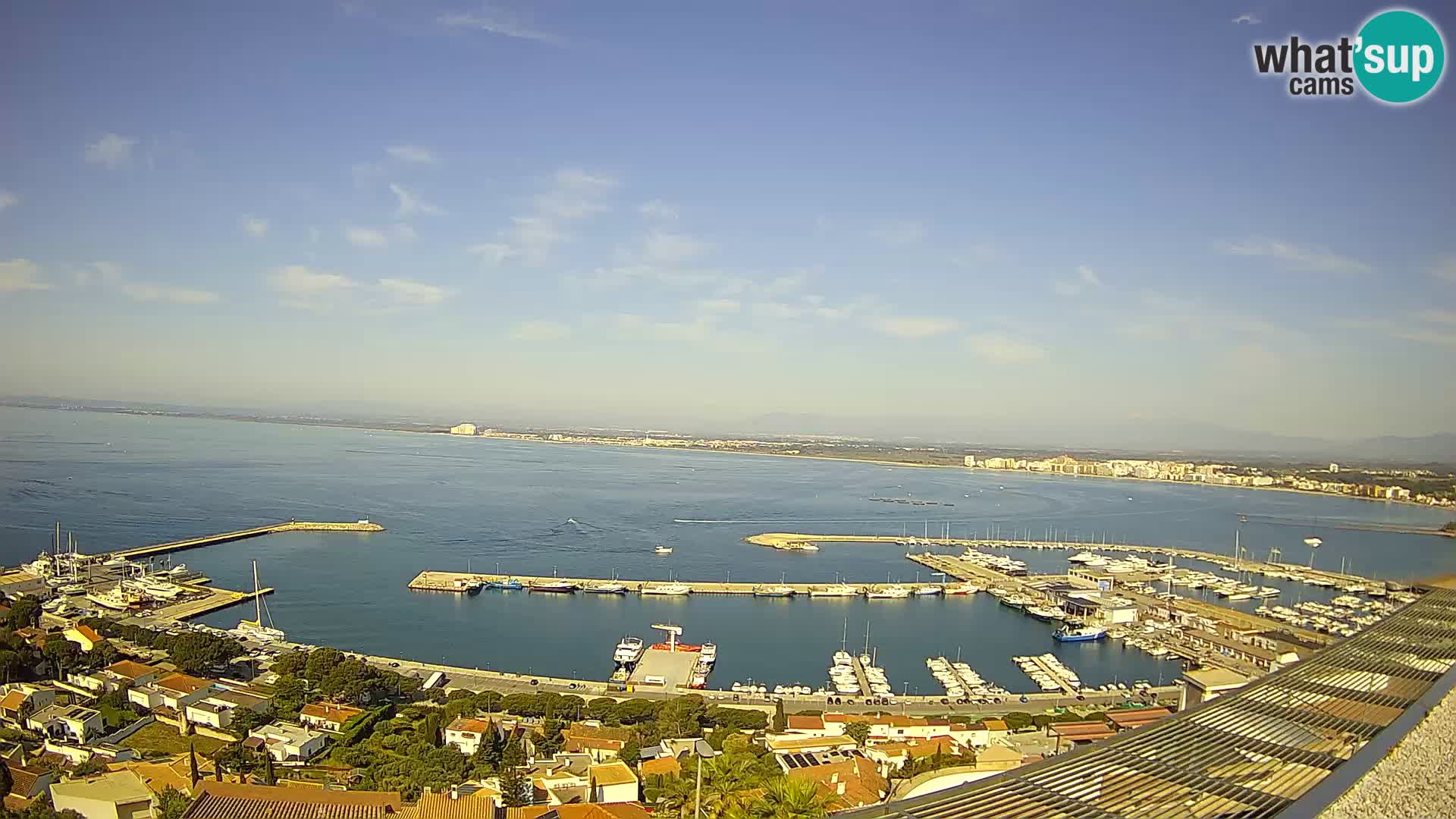 Roses –  Port de pêche  et la baie