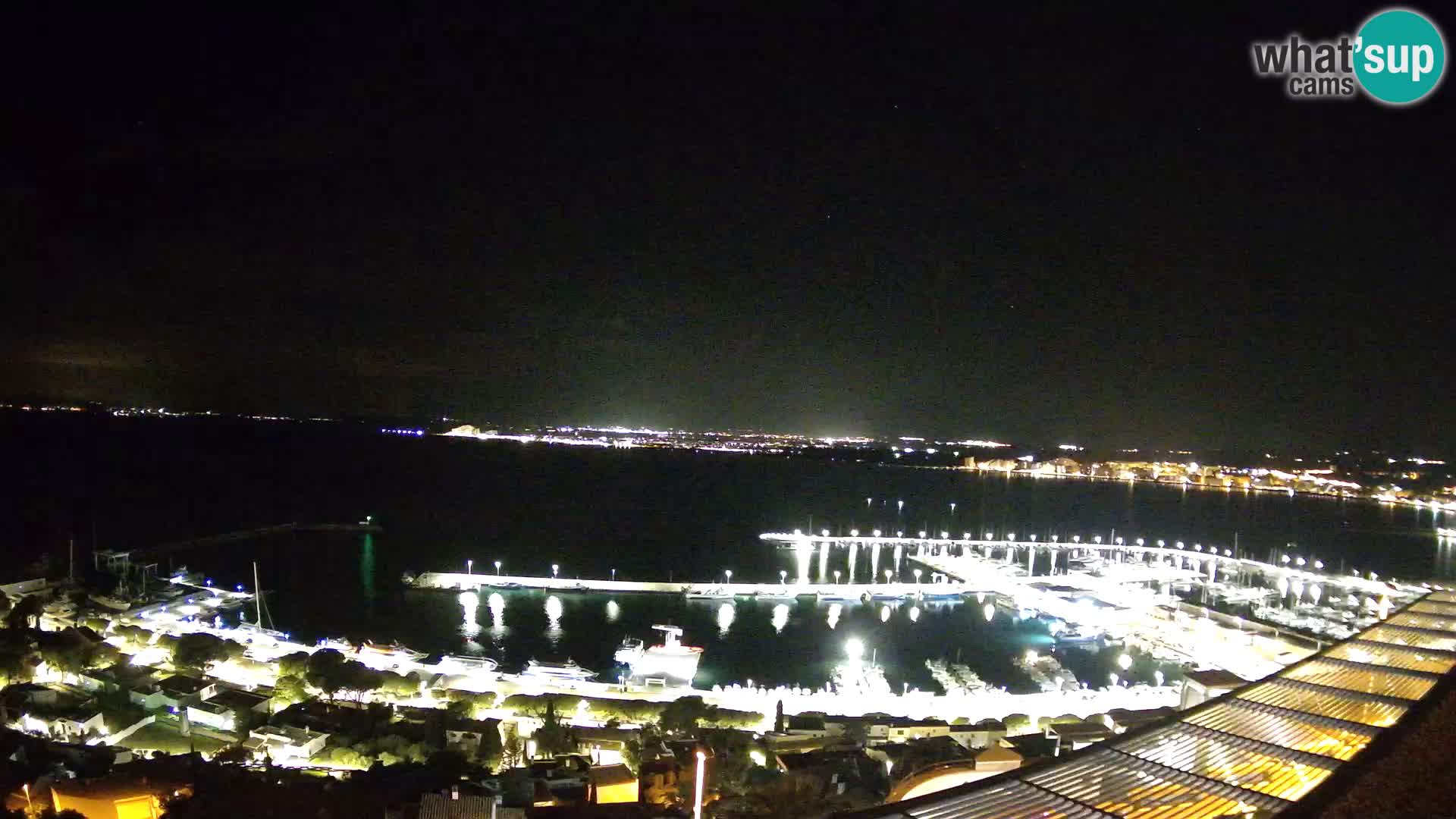 Livecam Hafen Roses –  Fischereihafen und die Bucht
