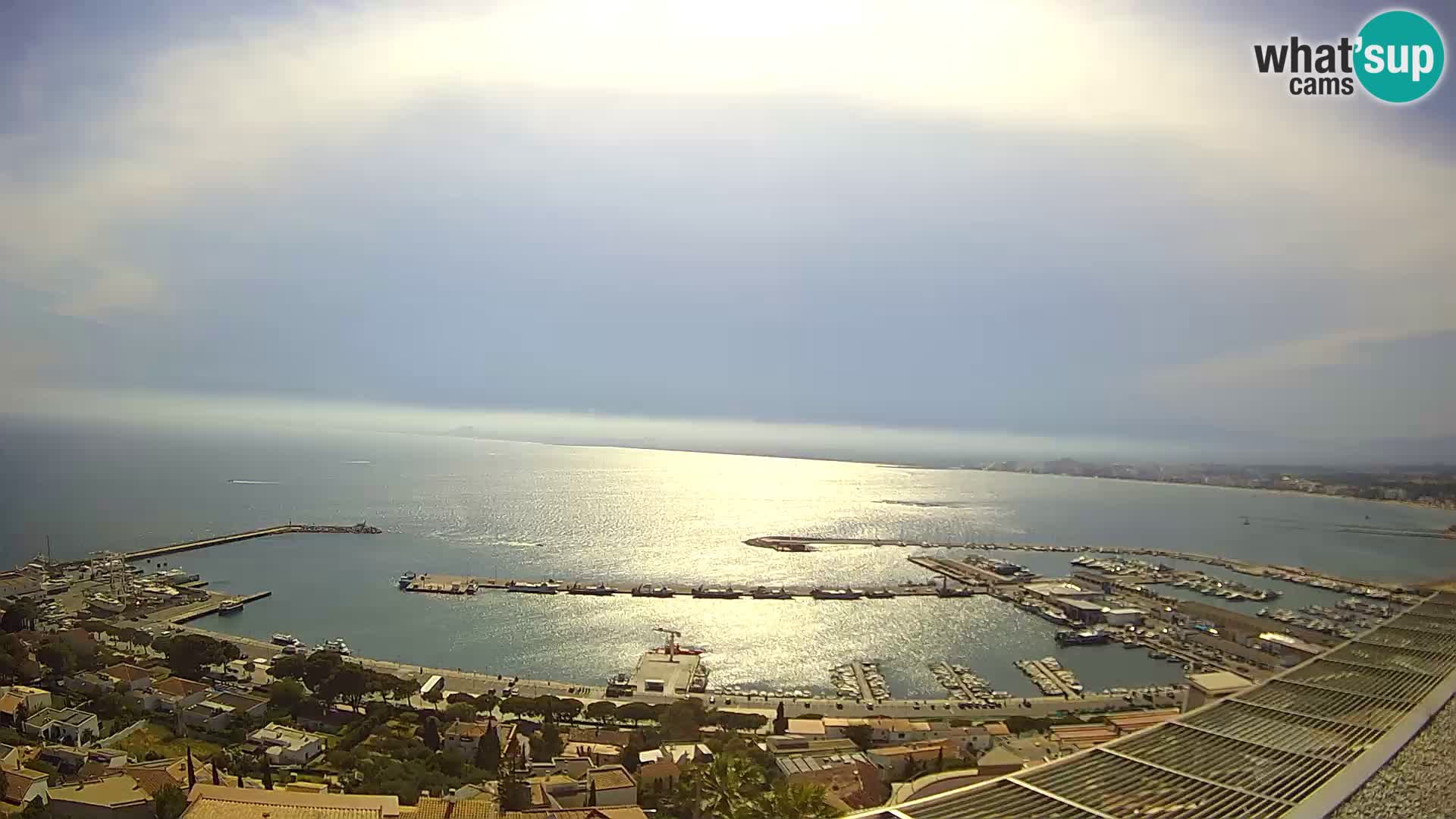 Roses – Puerto pesquero  y la bahía de Roses