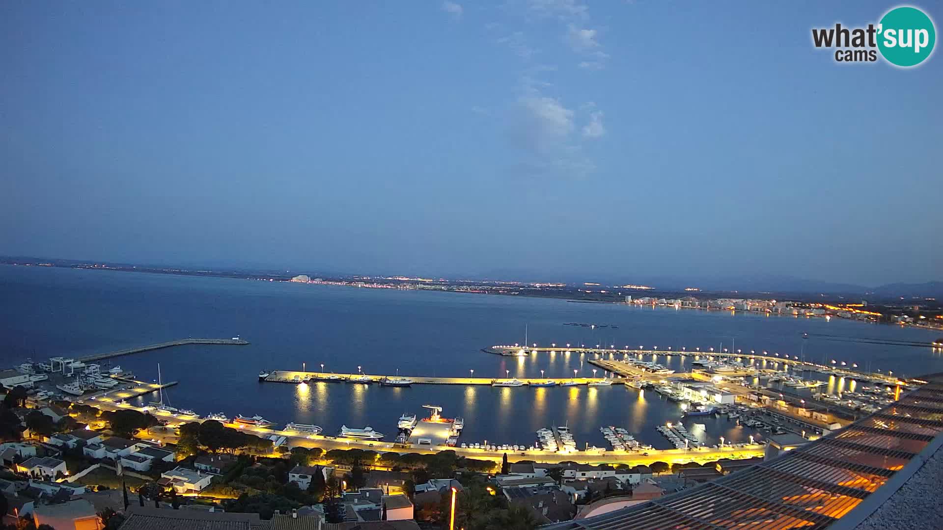 Roses – Puerto pesquero  y la bahía de Roses