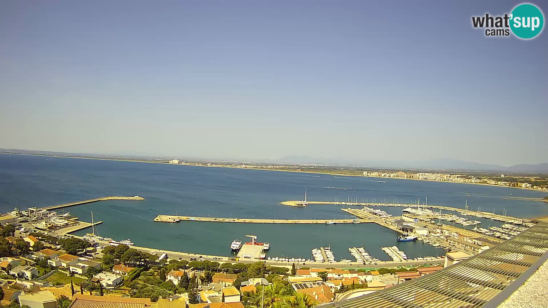 Roses –  Port de pêche  et la baie