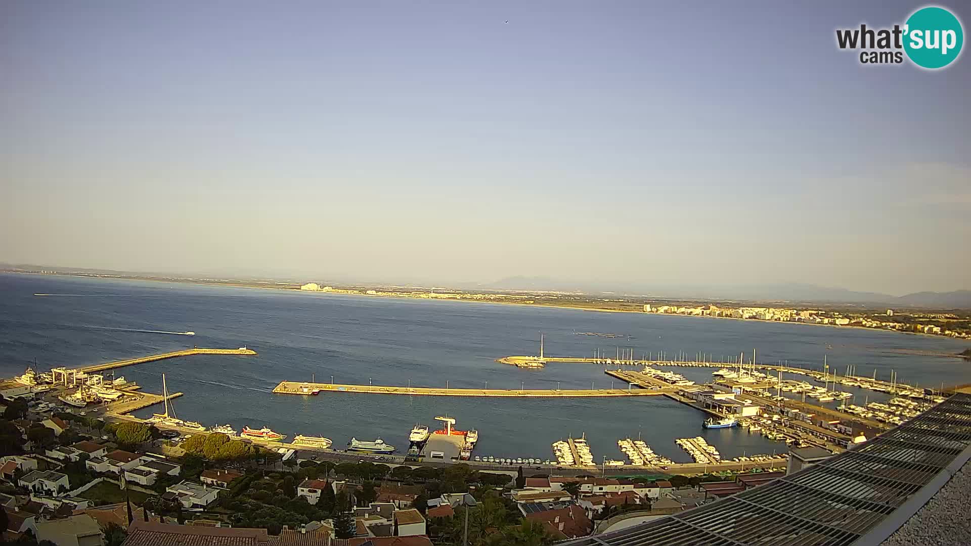 Roses –  Port de pêche  et la baie