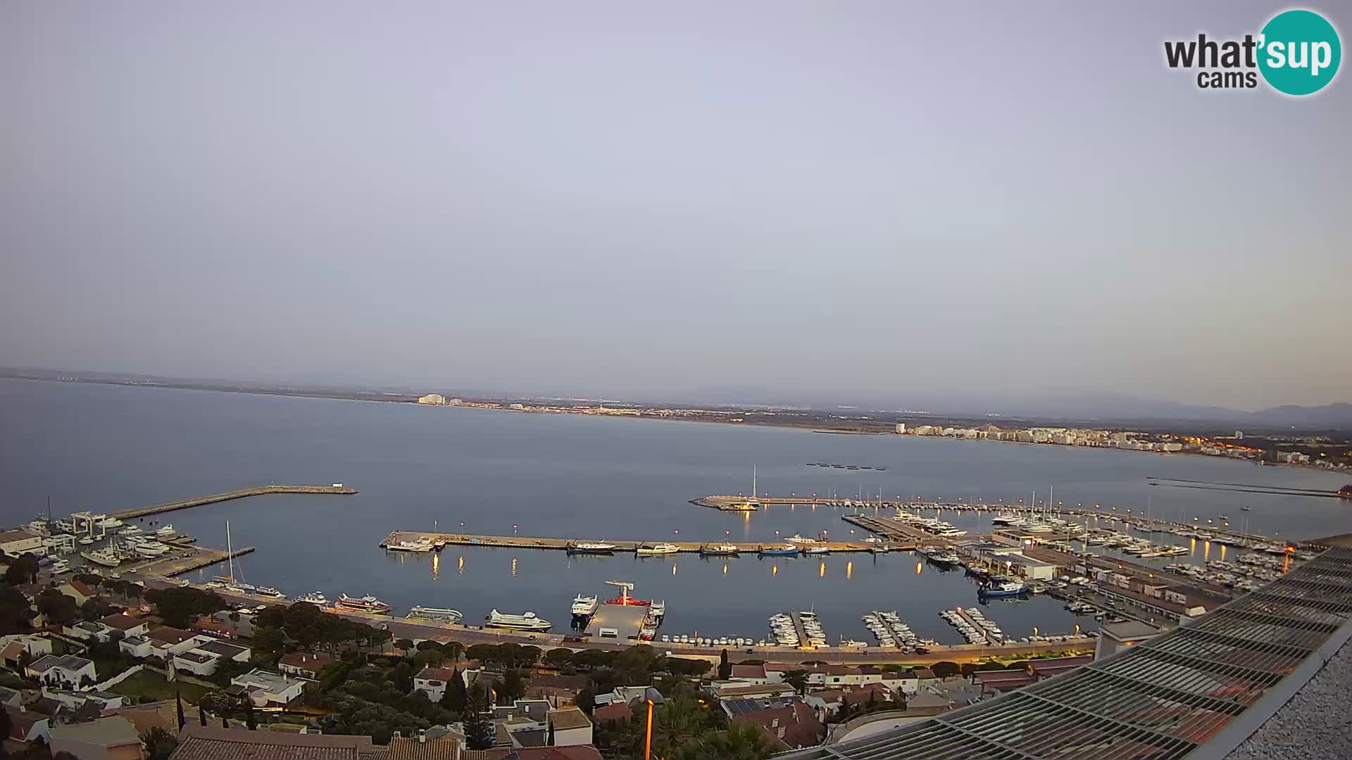 Roses –  Port de pêche  et la baie
