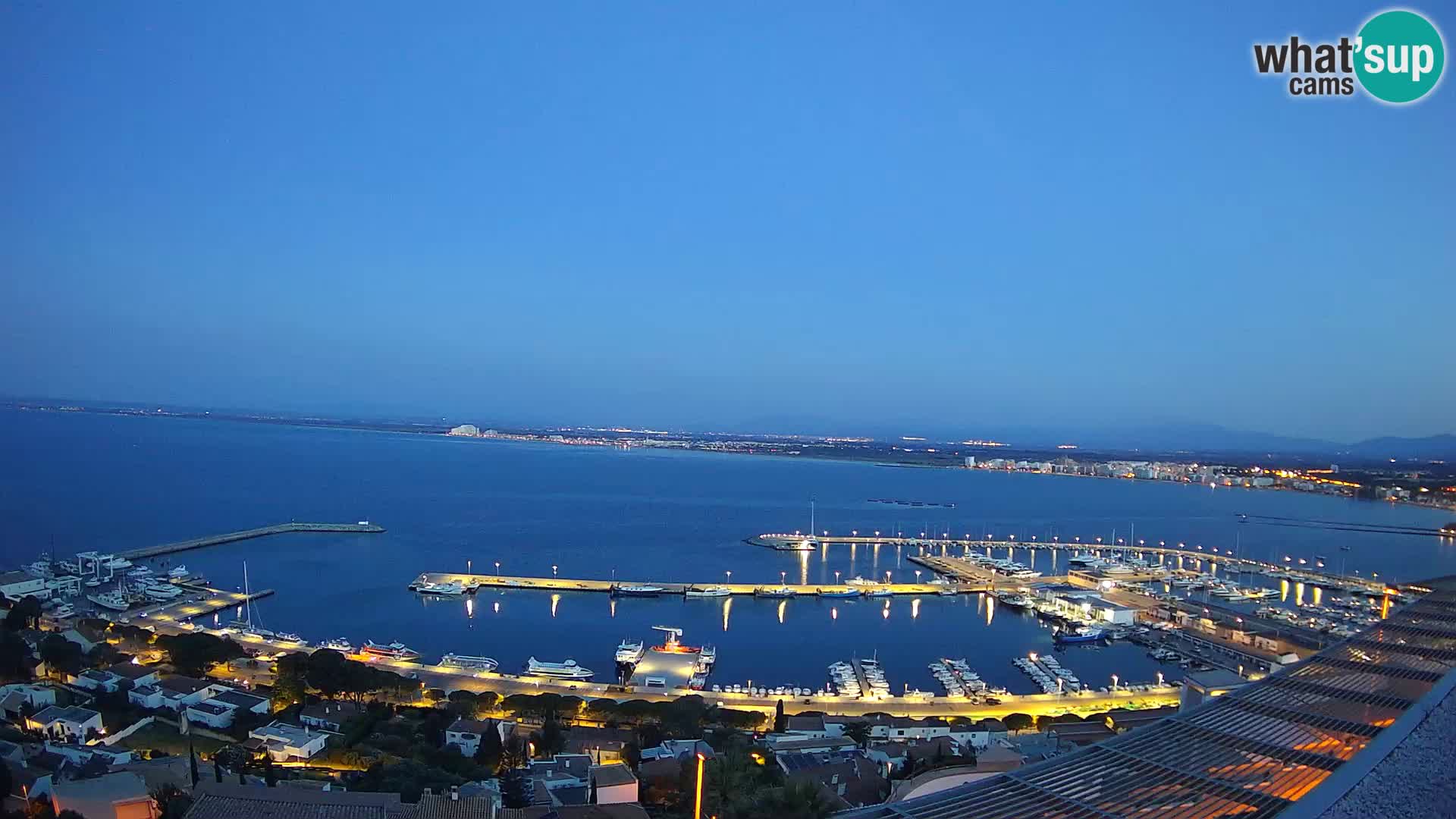 Roses – Puerto pesquero  y la bahía de Roses