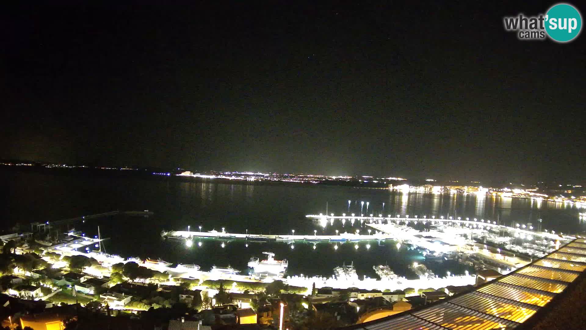 Livecam Hafen Roses –  Fischereihafen und die Bucht