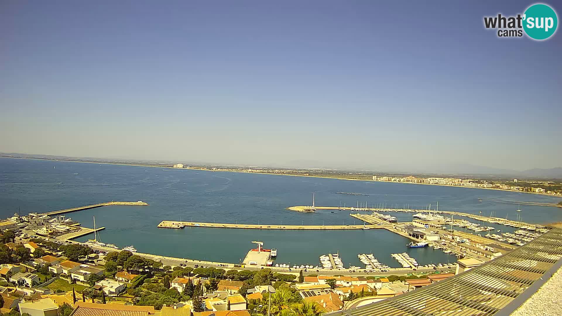 Roses – Puerto pesquero  y la bahía de Roses