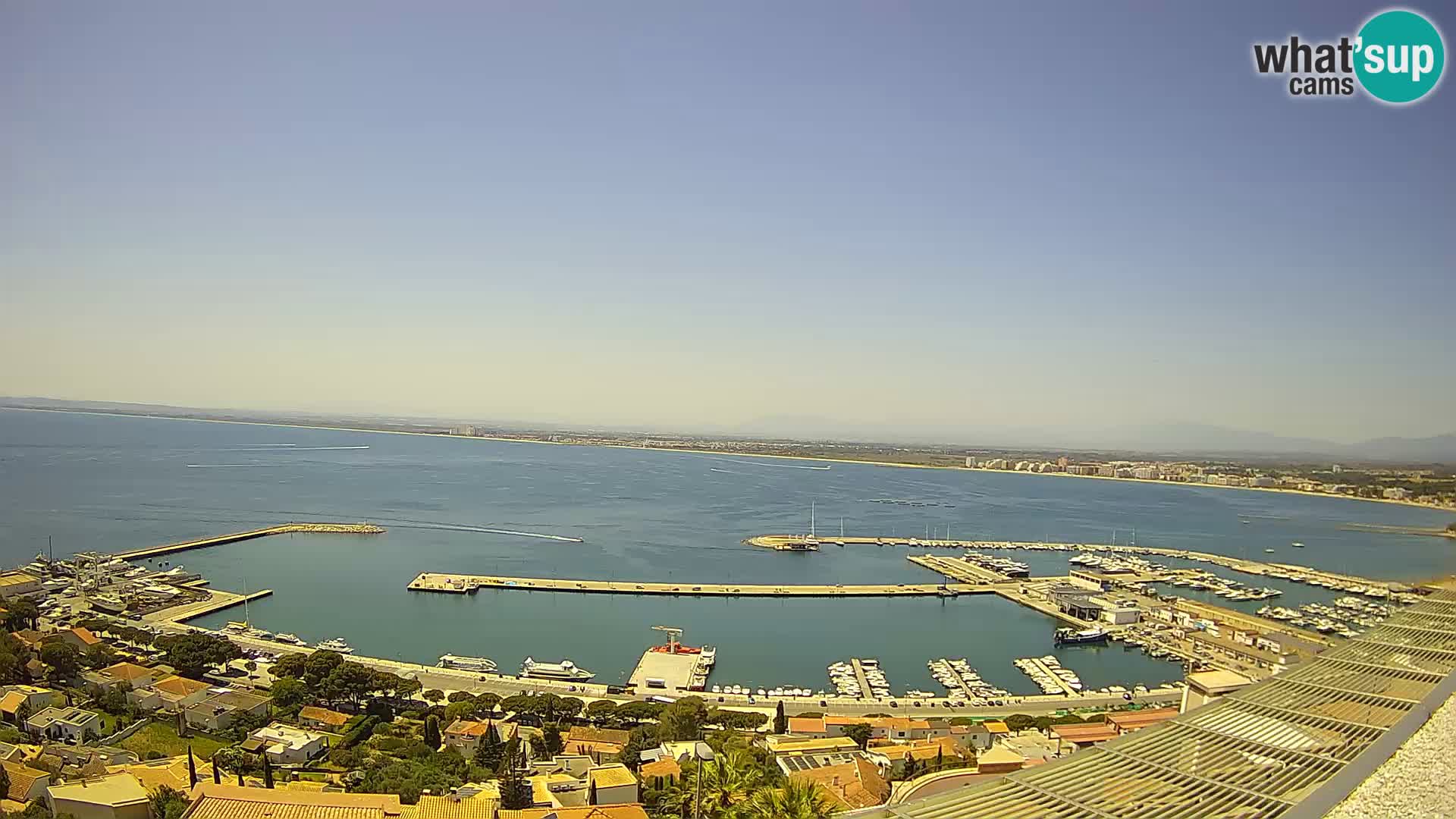 Roses – Puerto pesquero  y la bahía de Roses