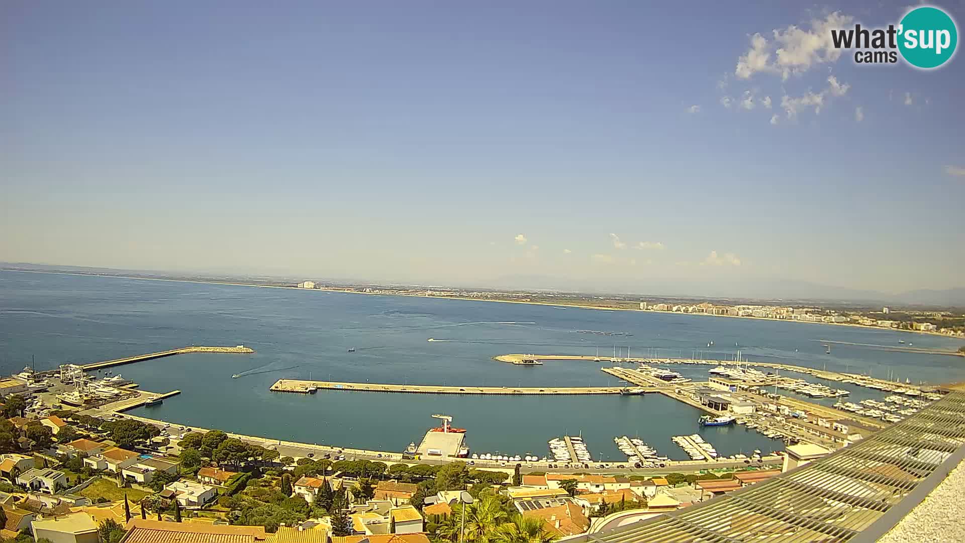 Roses – Puerto pesquero  y la bahía de Roses