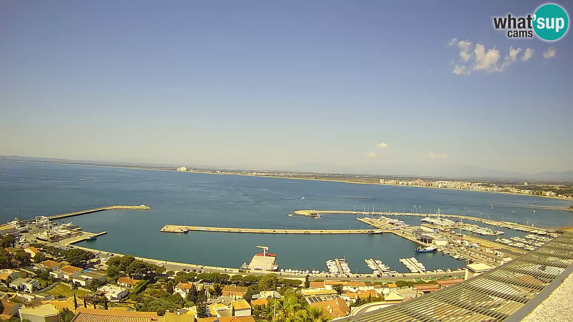 Roses –  Port de pêche  et la baie