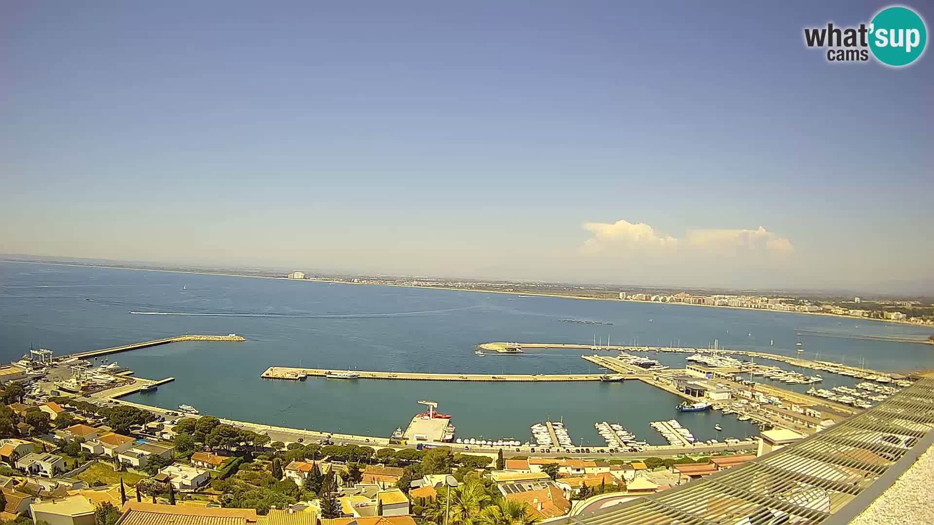 Roses – Puerto pesquero  y la bahía de Roses