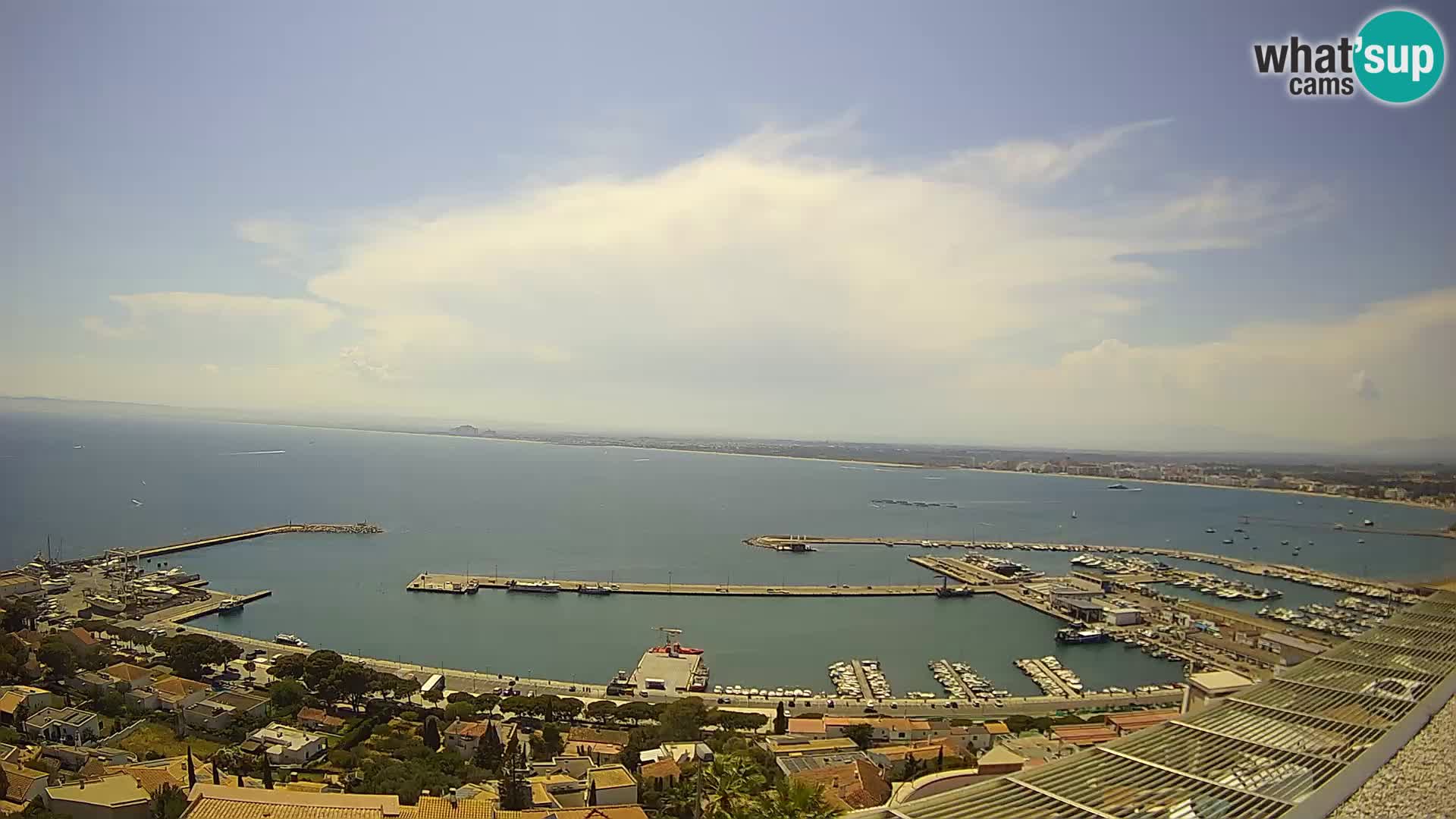 Roses –  Port de pêche  et la baie