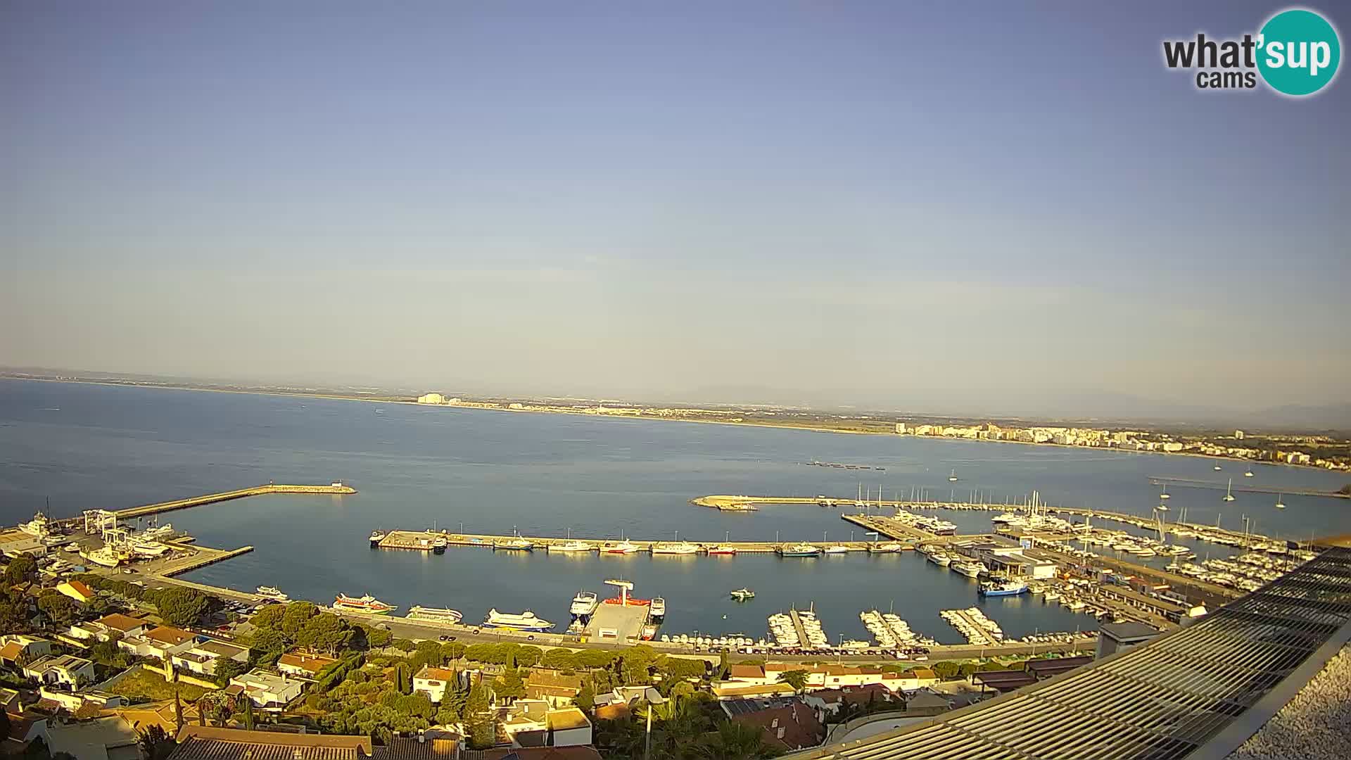 Roses –  Port de pêche  et la baie