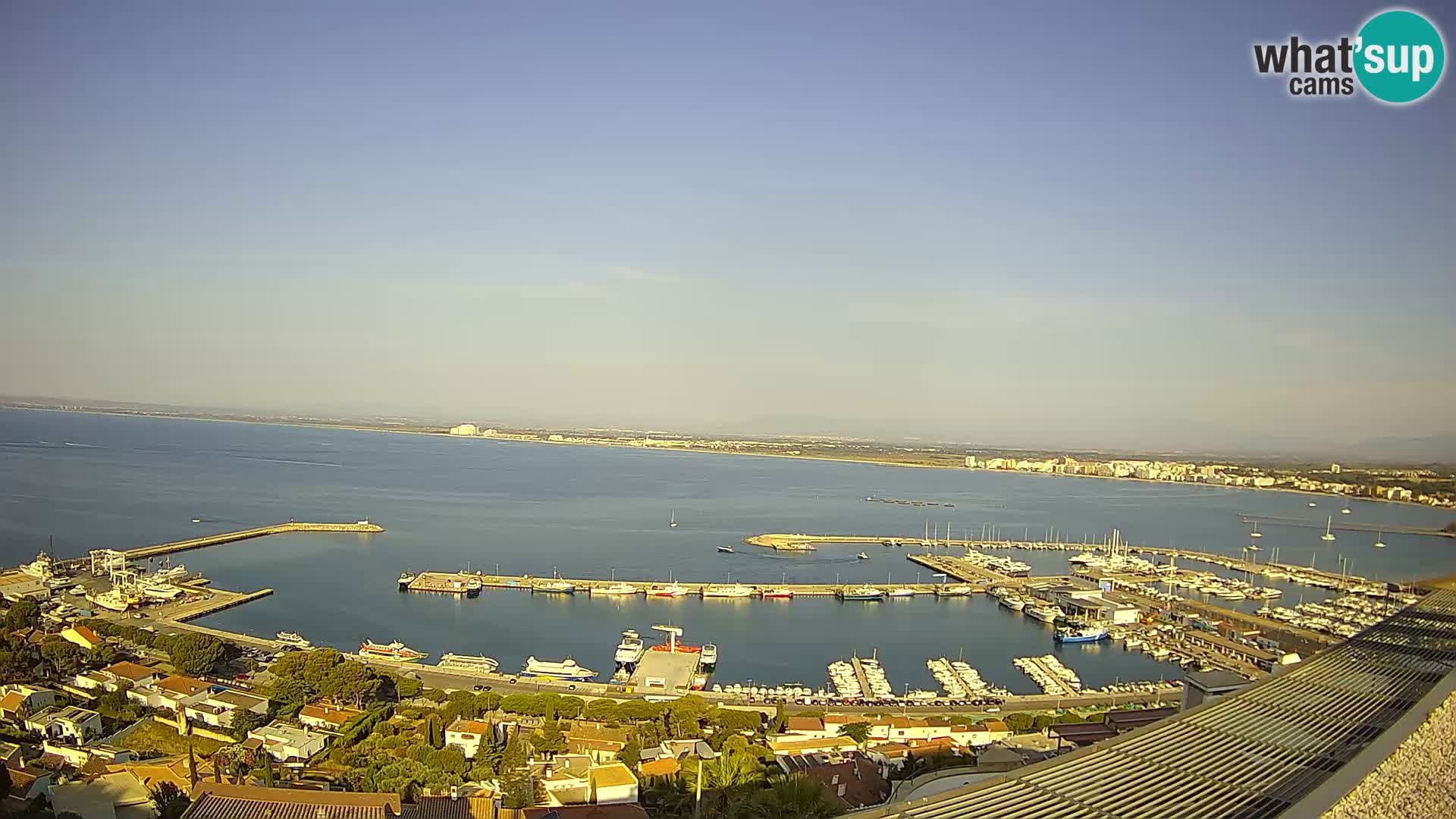 Roses – Puerto pesquero  y la bahía de Roses
