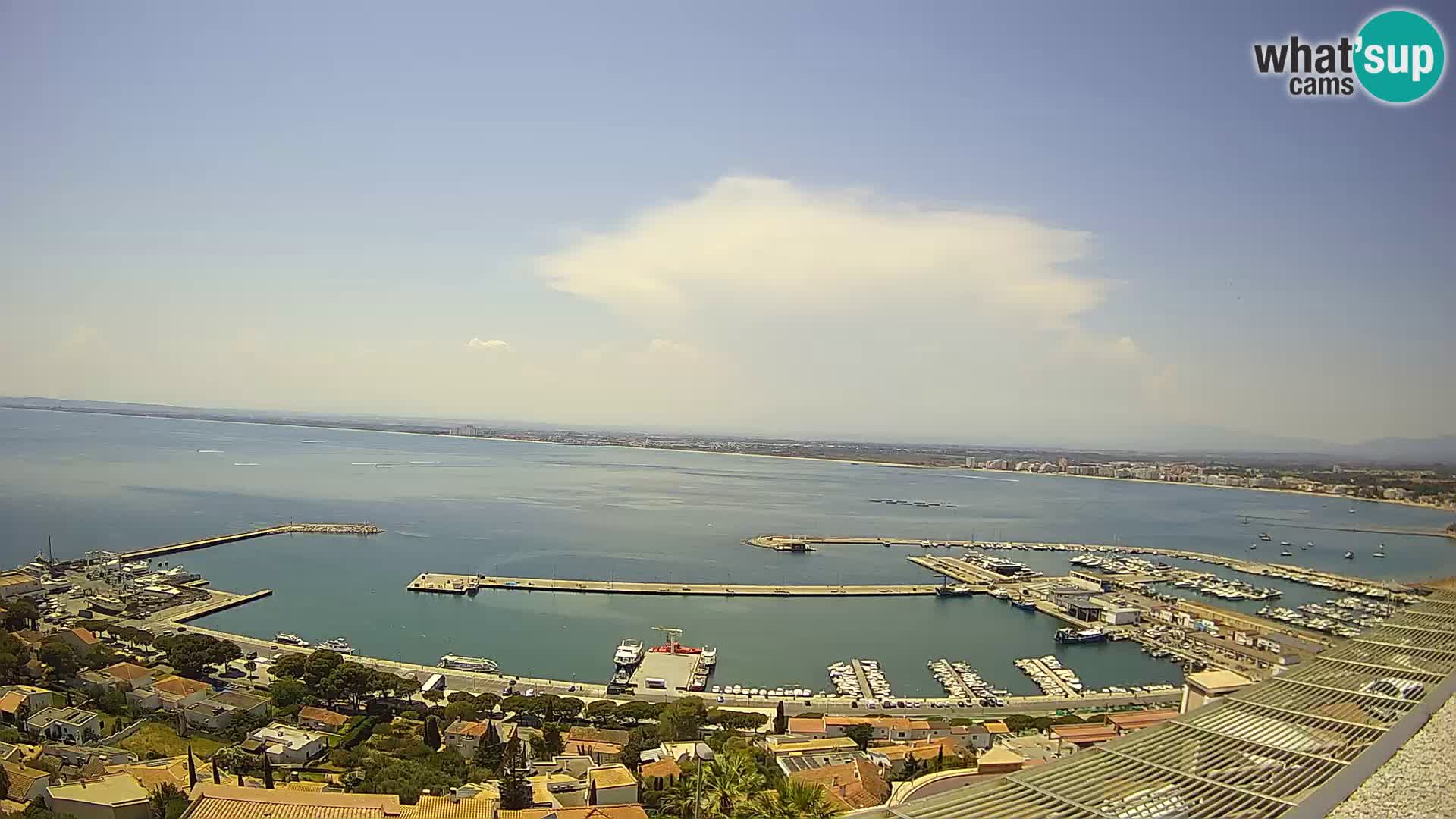 Roses – Puerto pesquero  y la bahía de Roses