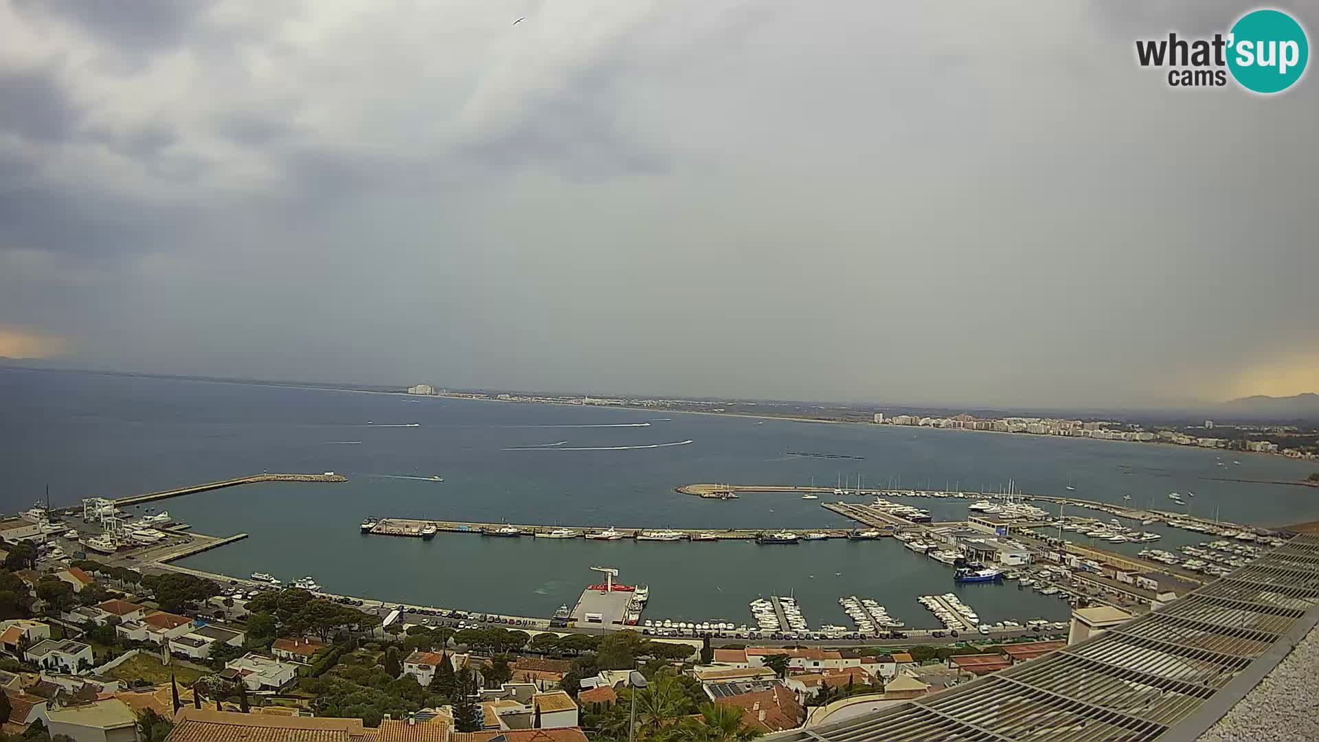 Roses – Puerto pesquero  y la bahía de Roses
