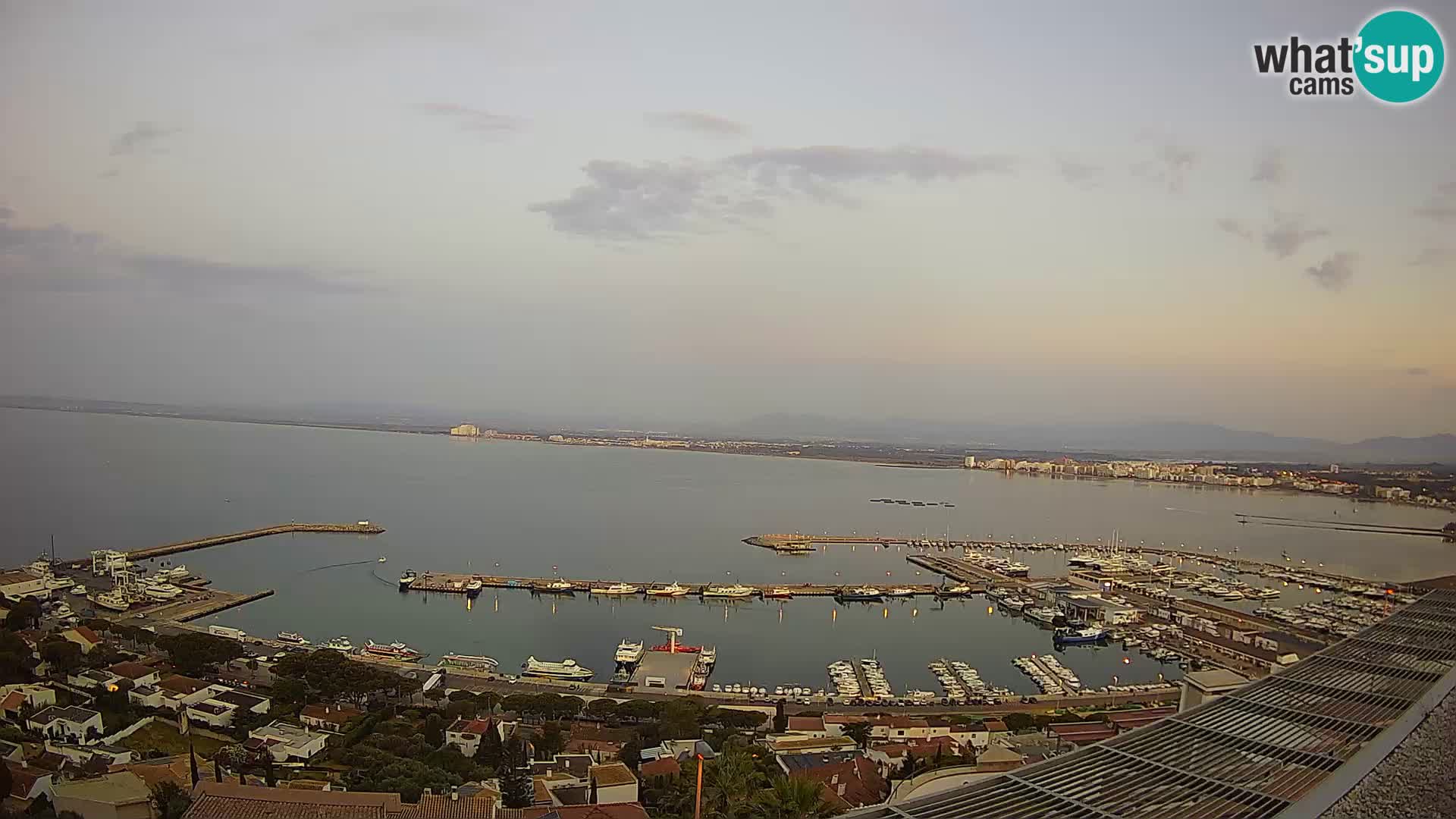 Roses –  Port de pêche  et la baie