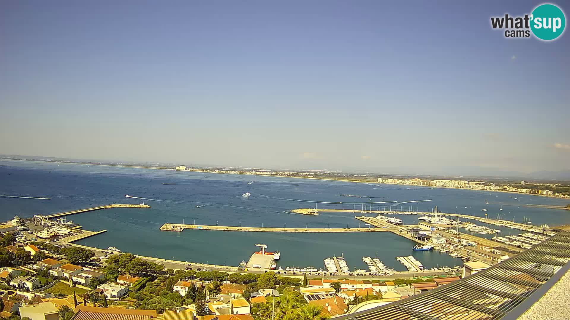 Roses – Puerto pesquero  y la bahía de Roses
