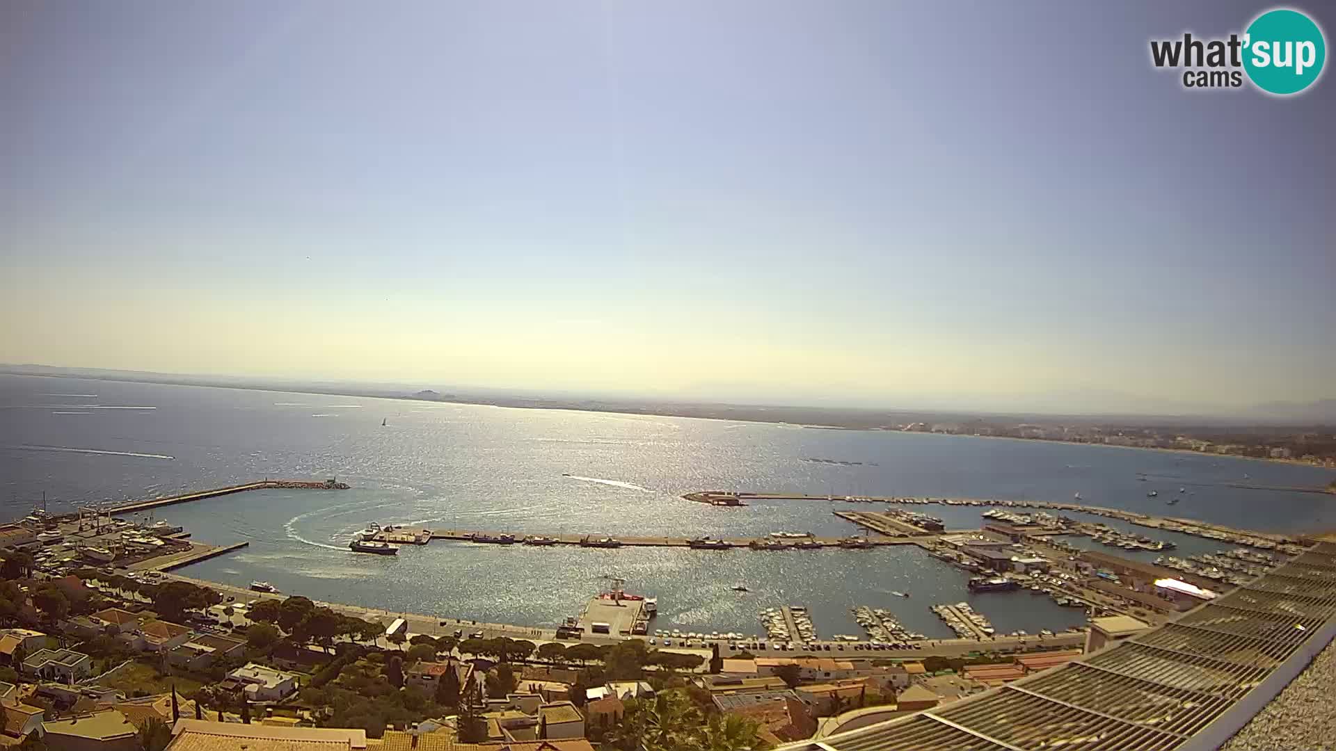 Roses –  Port de pêche  et la baie