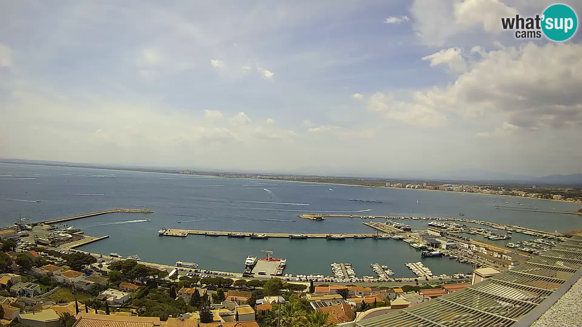 Roses – Puerto pesquero  y la bahía de Roses