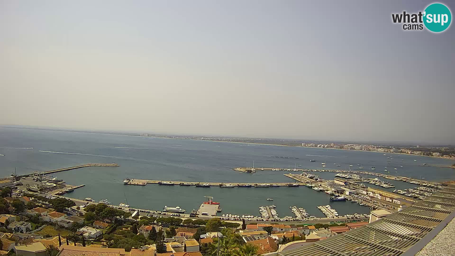 Roses – Puerto pesquero  y la bahía de Roses