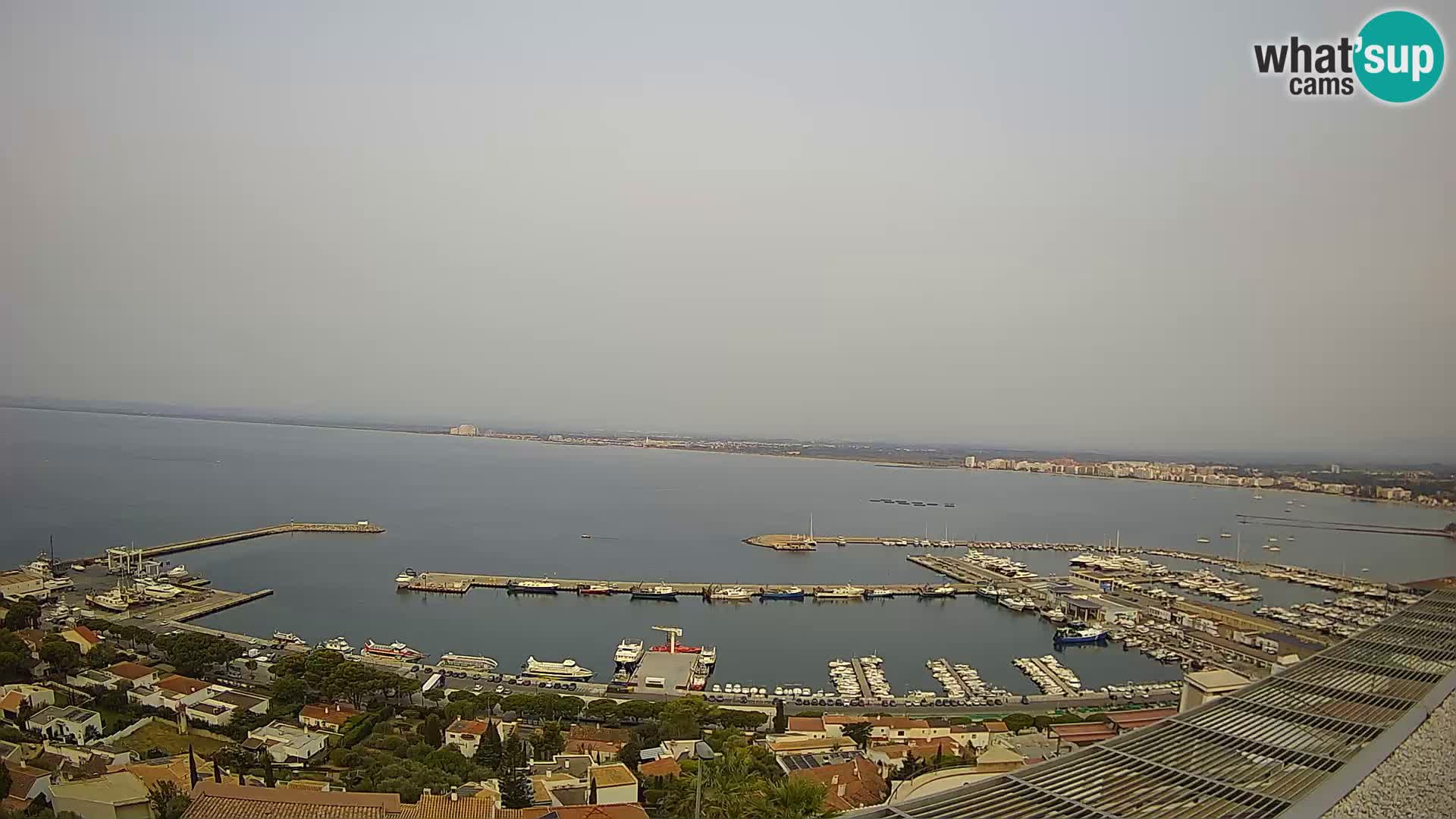 Roses – Puerto pesquero  y la bahía de Roses