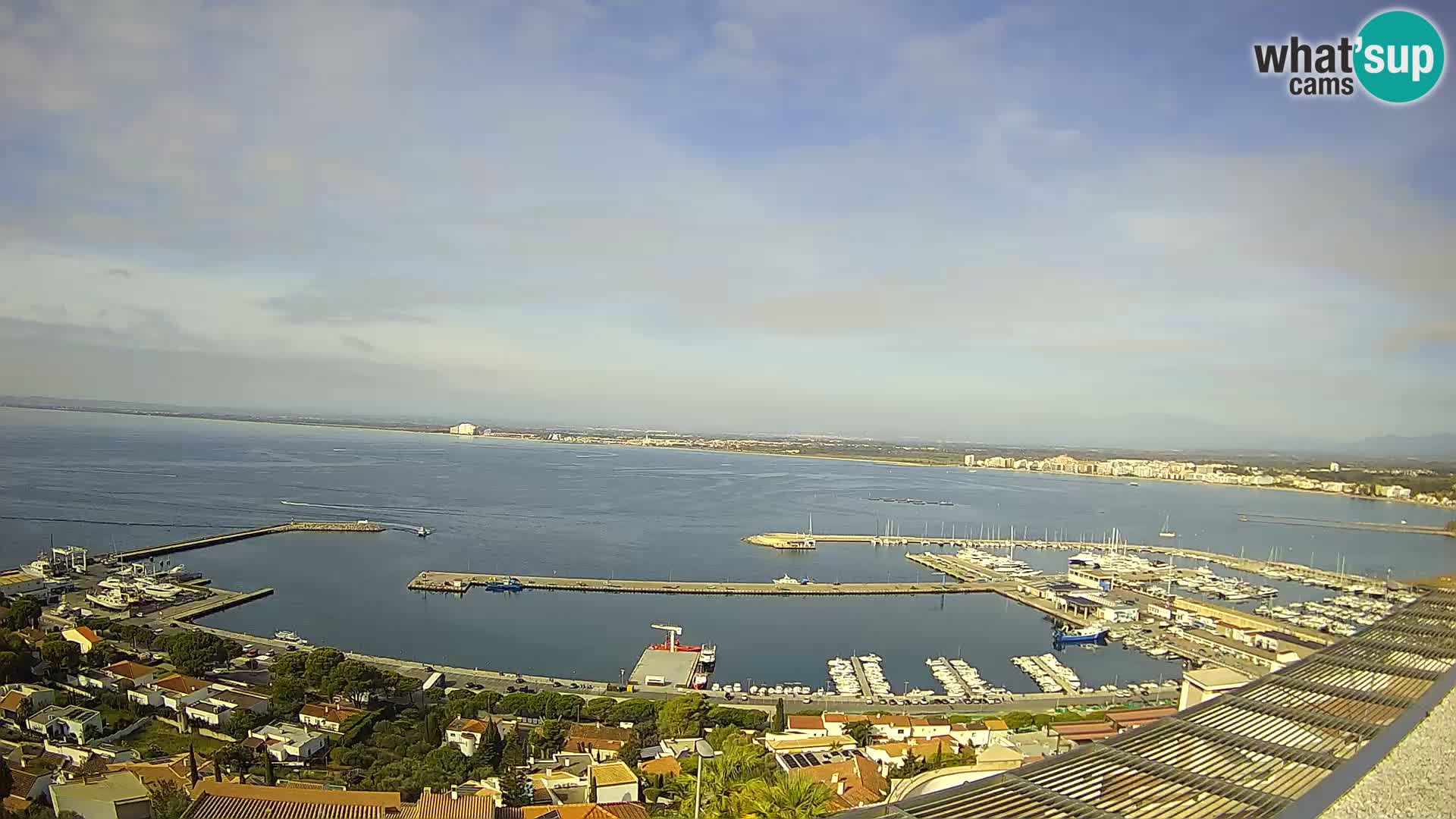 Roses – Puerto pesquero  y la bahía de Roses