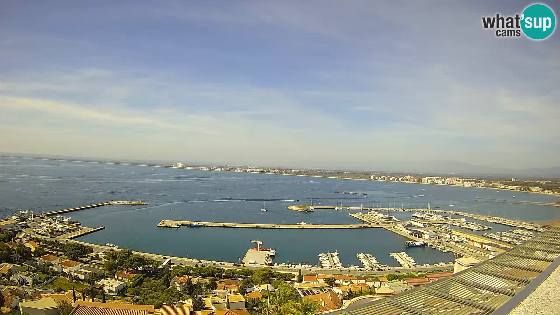 Roses – Puerto pesquero  y la bahía de Roses