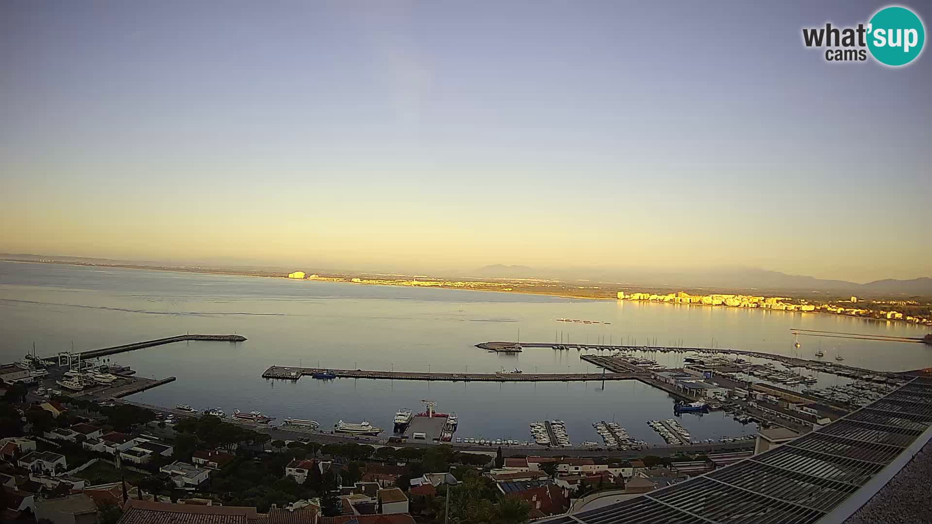 Roses –  Port de pêche  et la baie