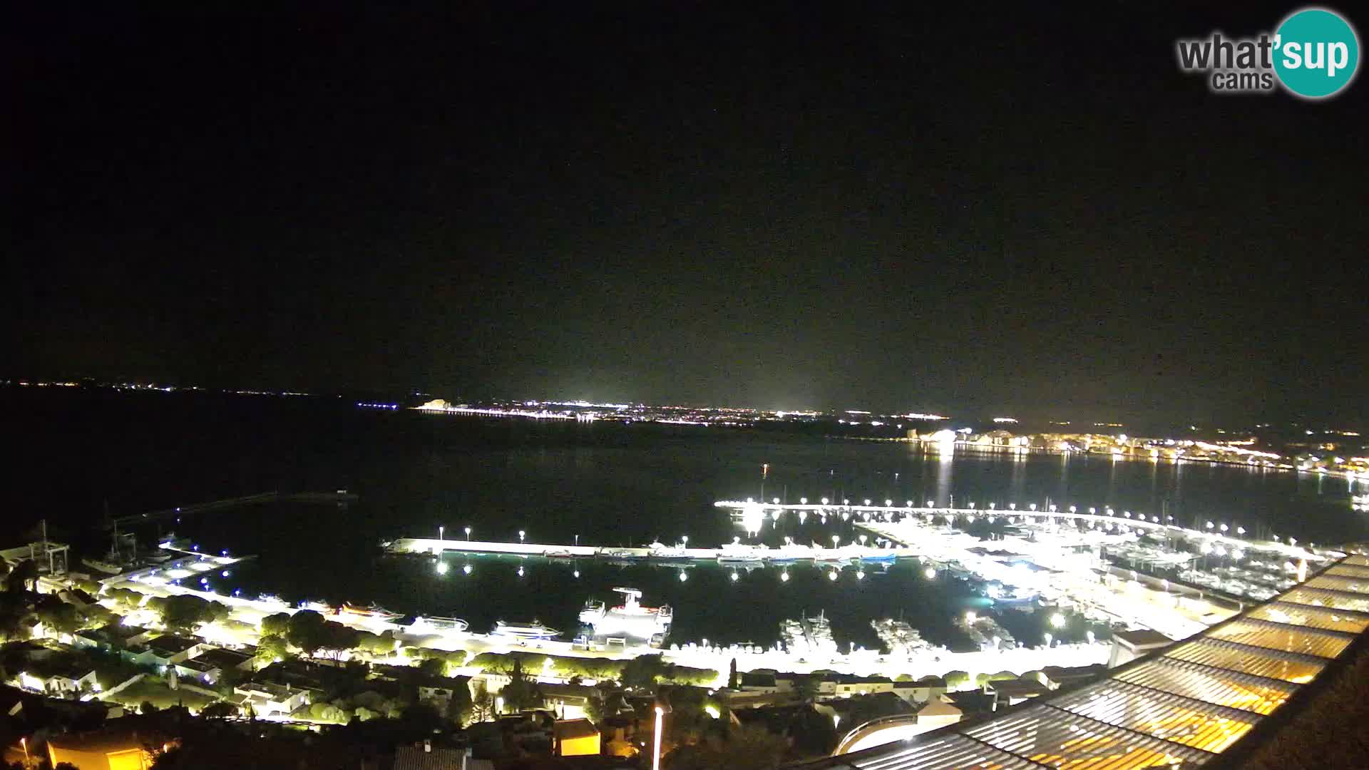 Livecam Hafen Roses –  Fischereihafen und die Bucht