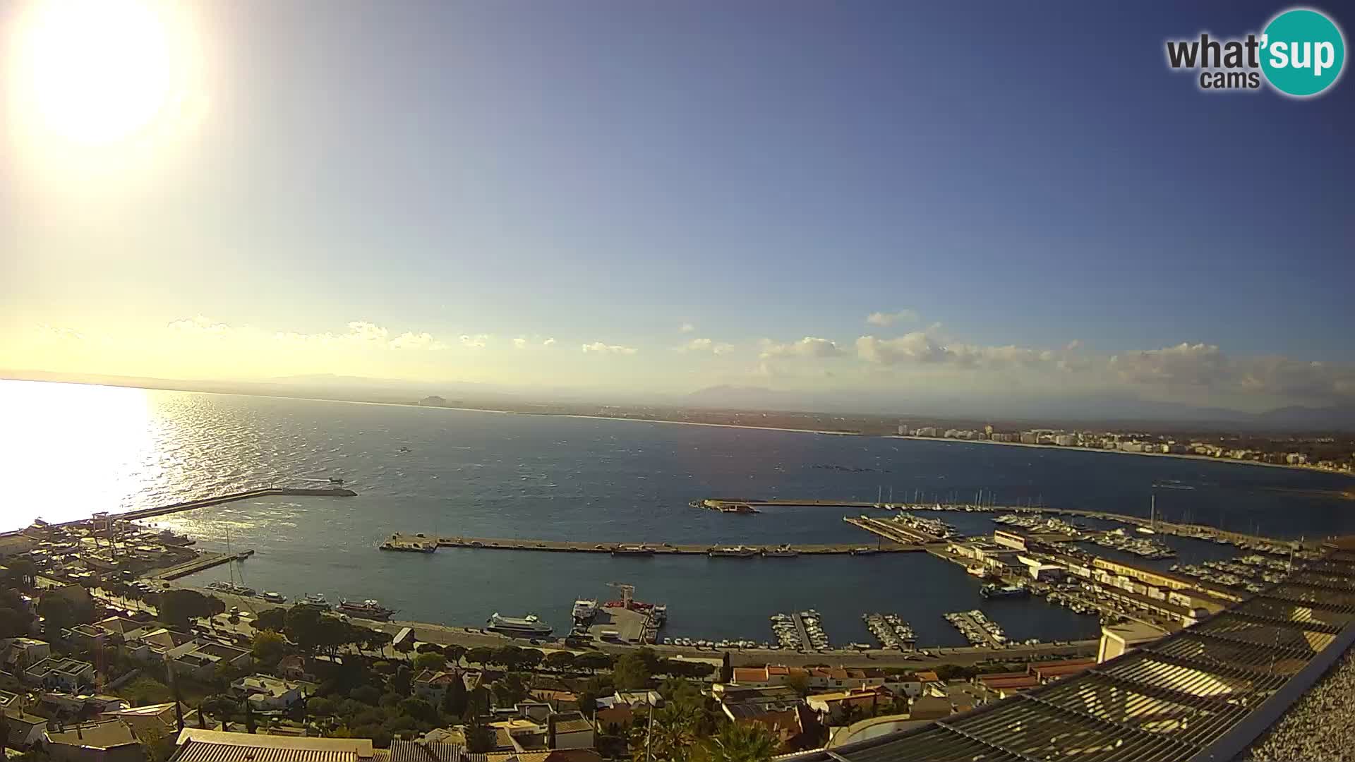 Roses – Puerto pesquero  y la bahía de Roses