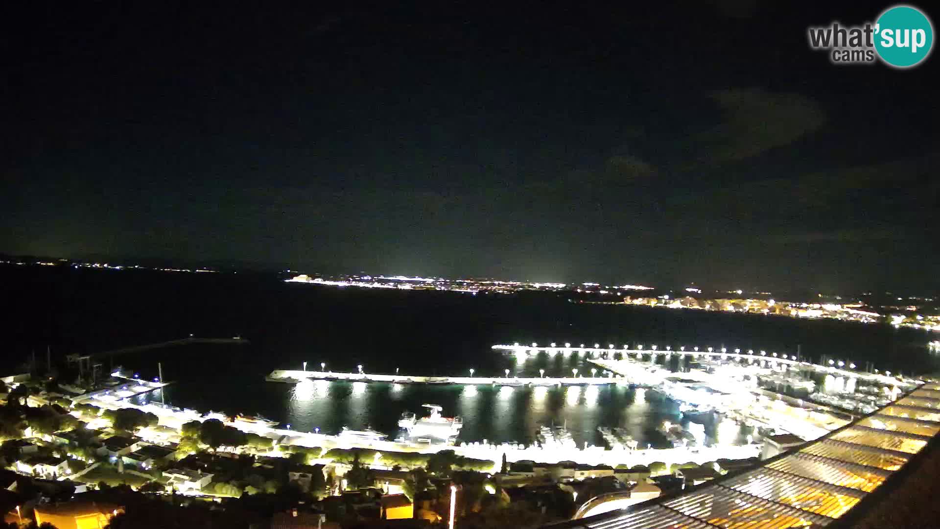 Livecam Hafen Roses –  Fischereihafen und die Bucht