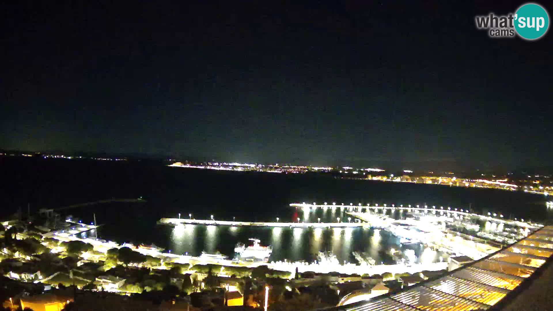 Livecam Hafen Roses –  Fischereihafen und die Bucht