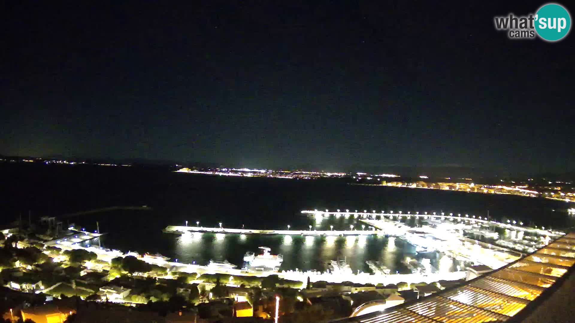 Livecam Hafen Roses –  Fischereihafen und die Bucht