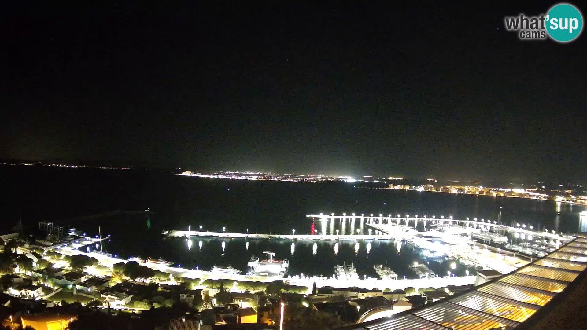 Livecam Hafen Roses – Fischereihafen und die Bucht