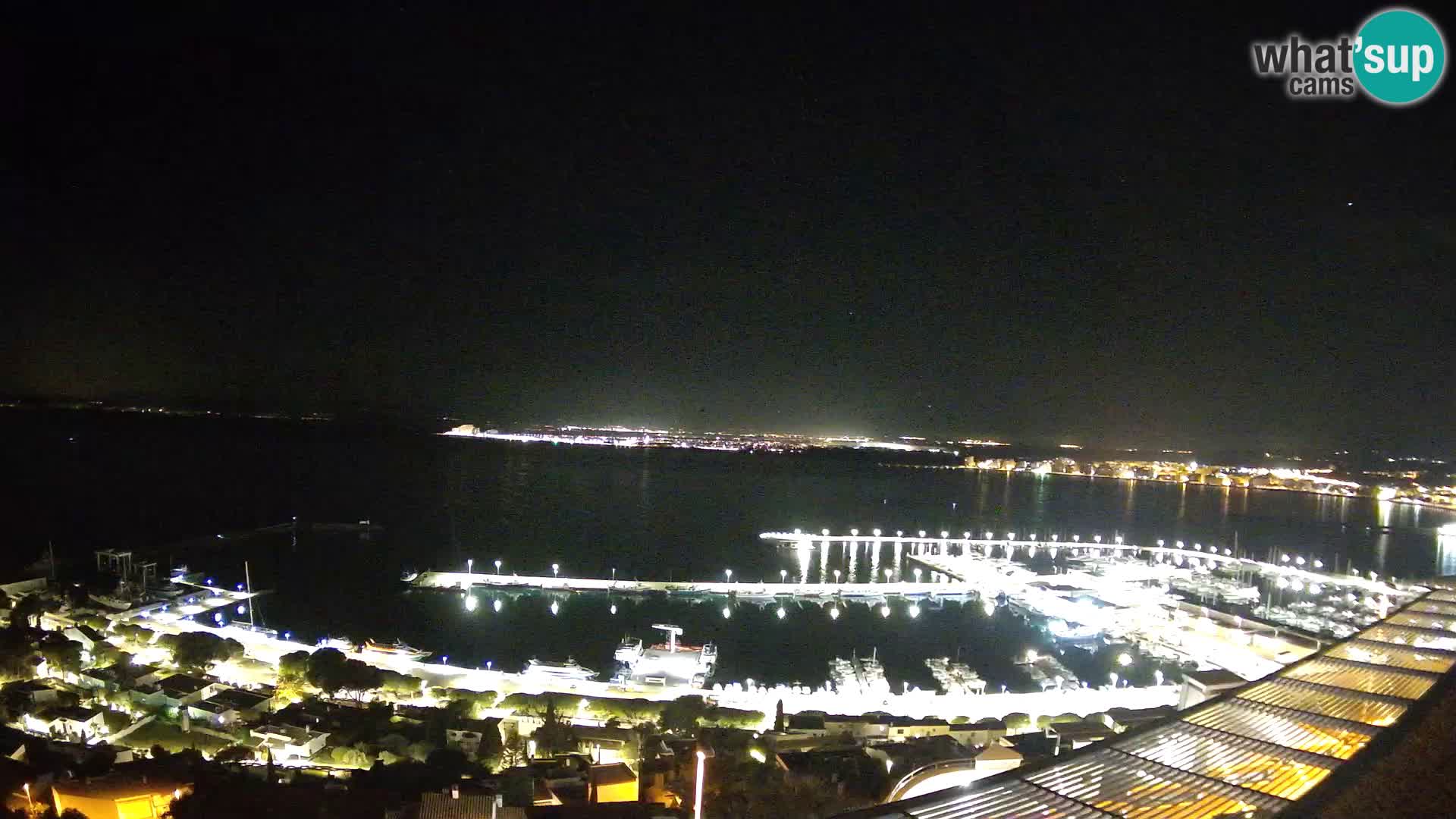 Livecam Hafen Roses – Fischereihafen und die Bucht