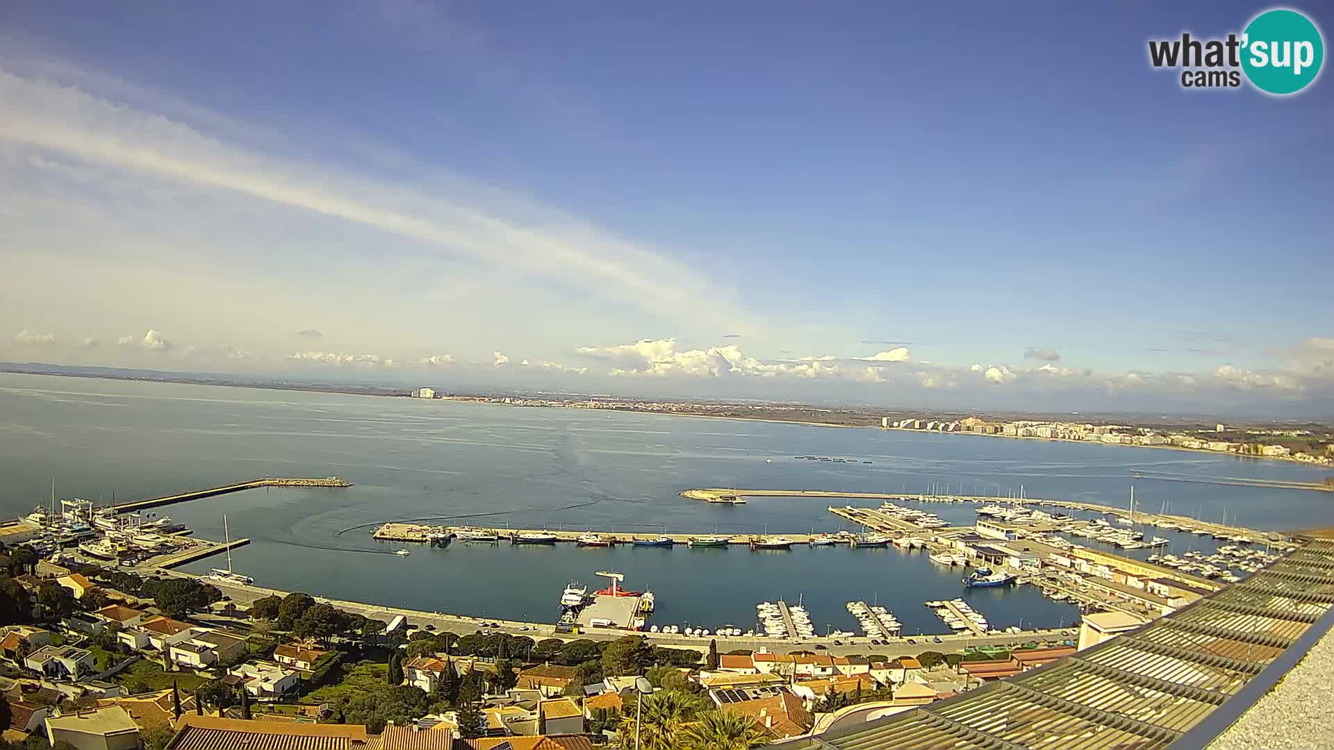 Roses –  Port de pêche  et la baie