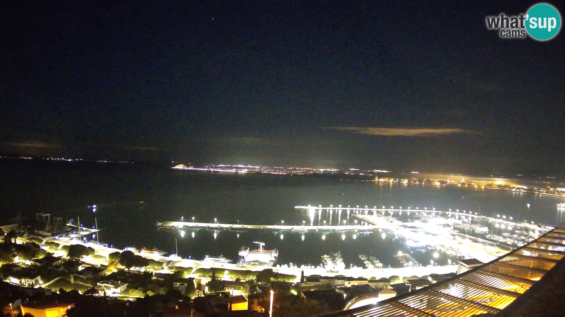 Livecam Hafen Roses – Fischereihafen und die Bucht