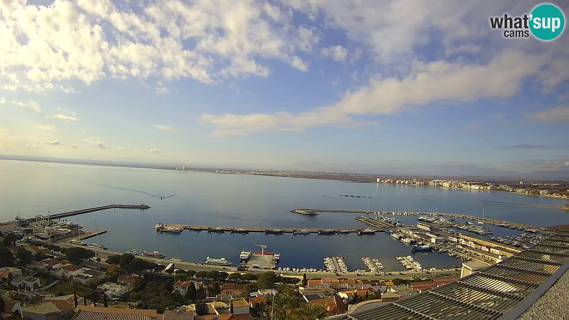 Roses – Puerto pesquero  y la bahía de Roses