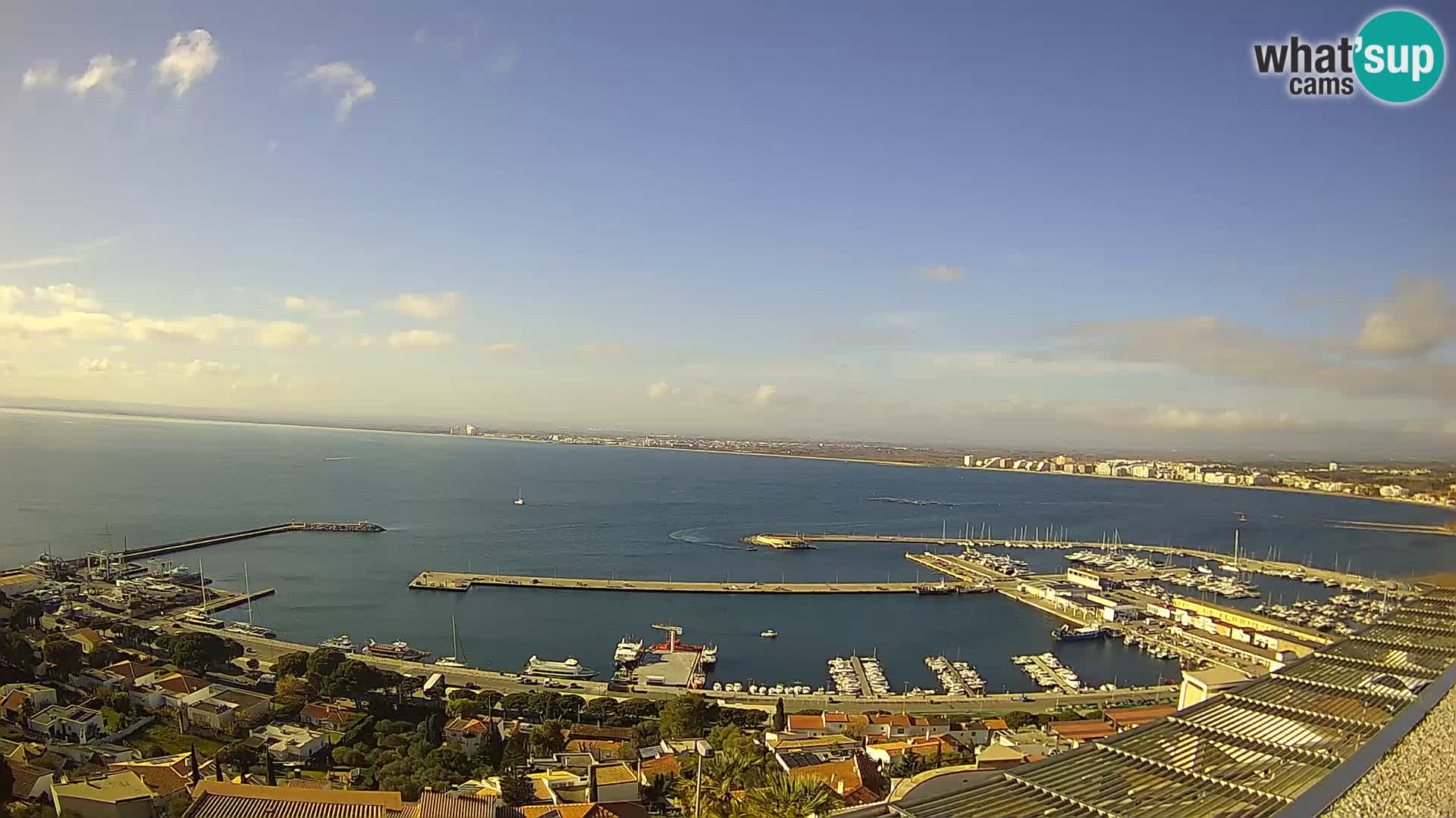 Roses – Puerto pesquero  y la bahía de Roses