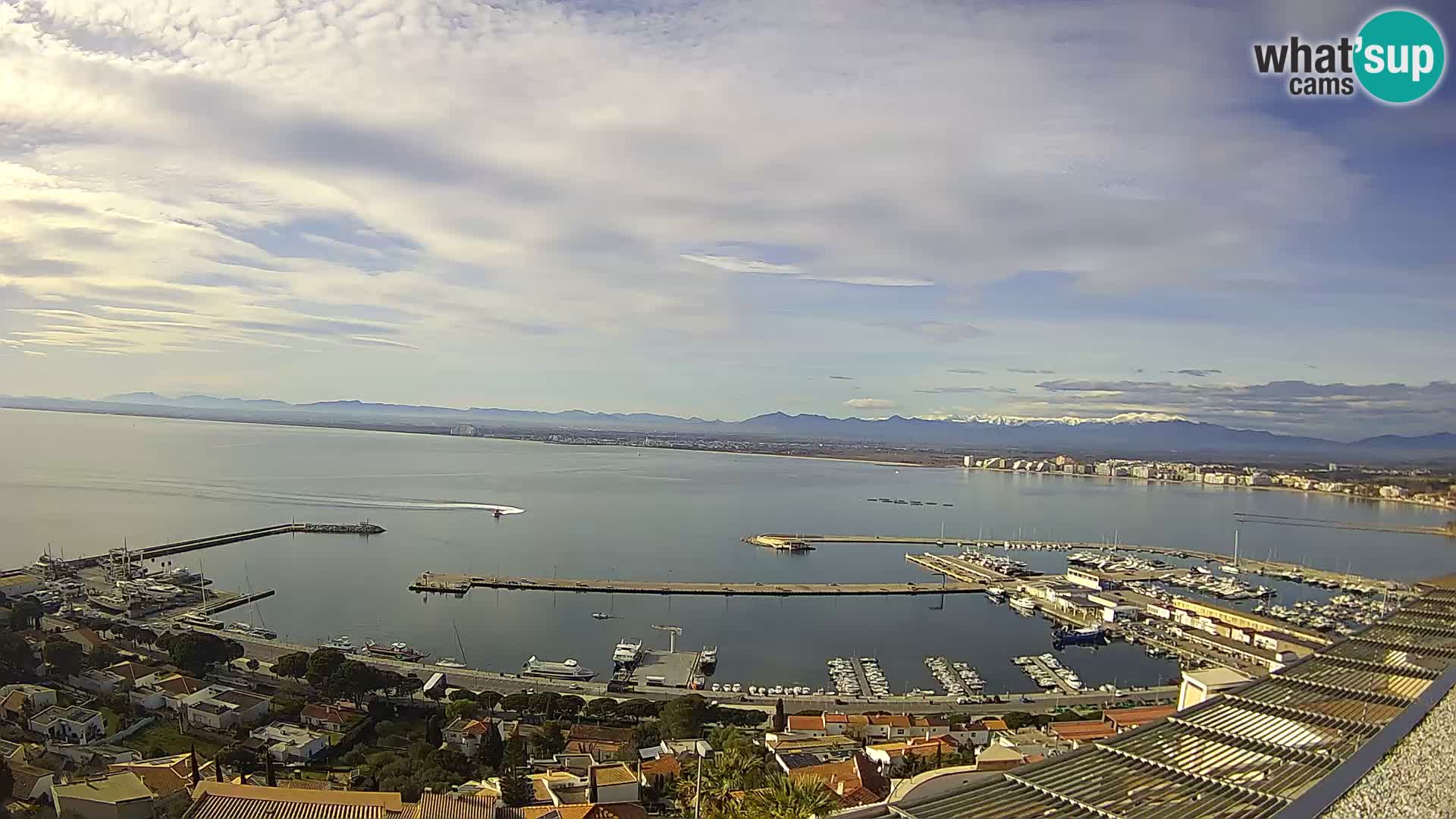 Roses – Puerto pesquero  y la bahía de Roses