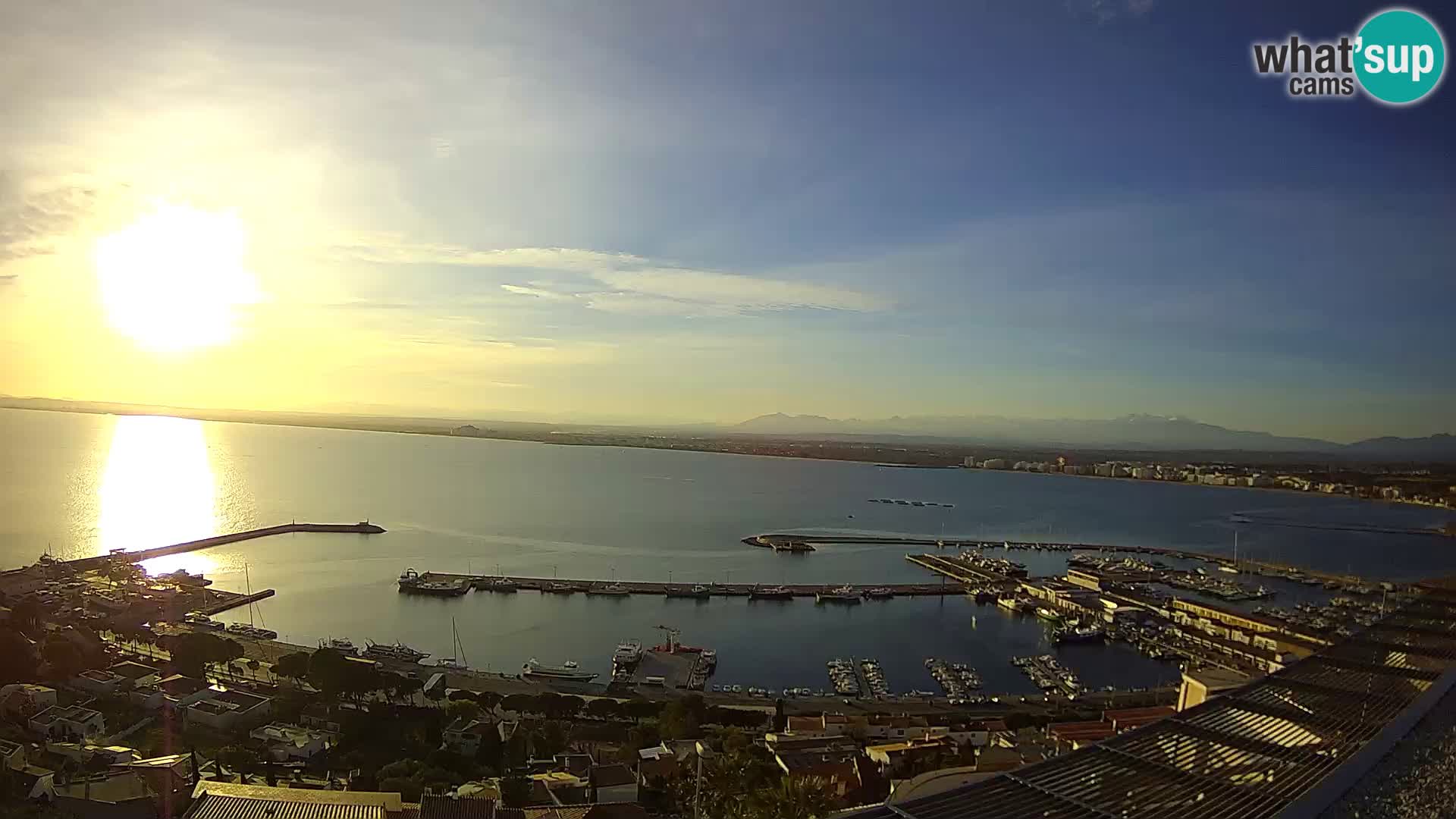 Roses –  Port de pêche  et la baie