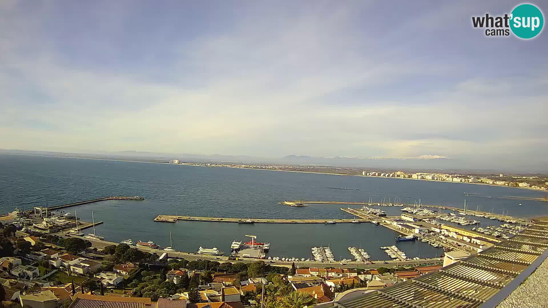 Roses – Puerto pesquero  y la bahía de Roses