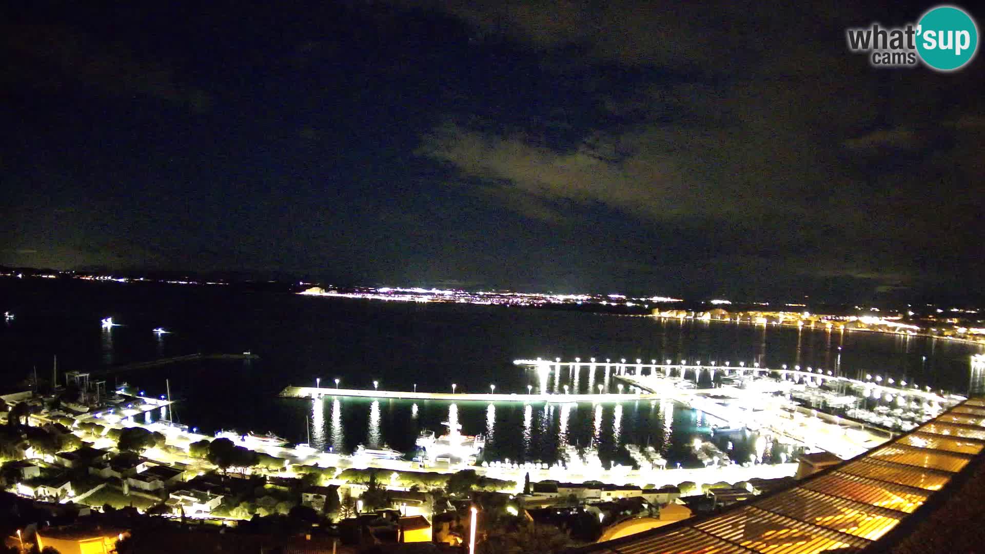 Livecam Hafen Roses – Fischereihafen und die Bucht